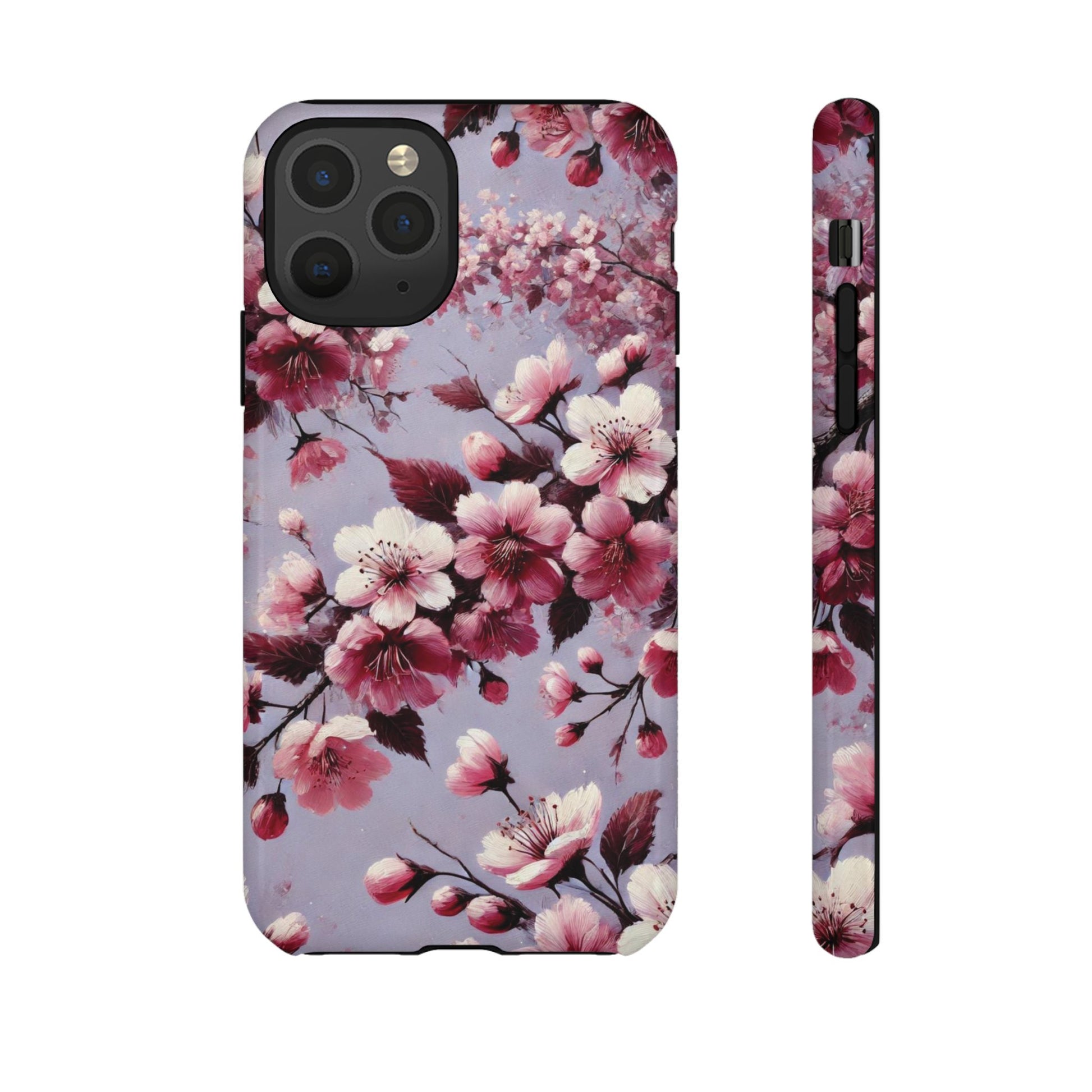 Lavender Floral Fall Phone Case for iPhone 16 pro15 14 13 12  21 23 Samsung, and Pixel | Stylish Protective Cover Gift for Her Perfect for Floral Lover - MRSBYVALLE