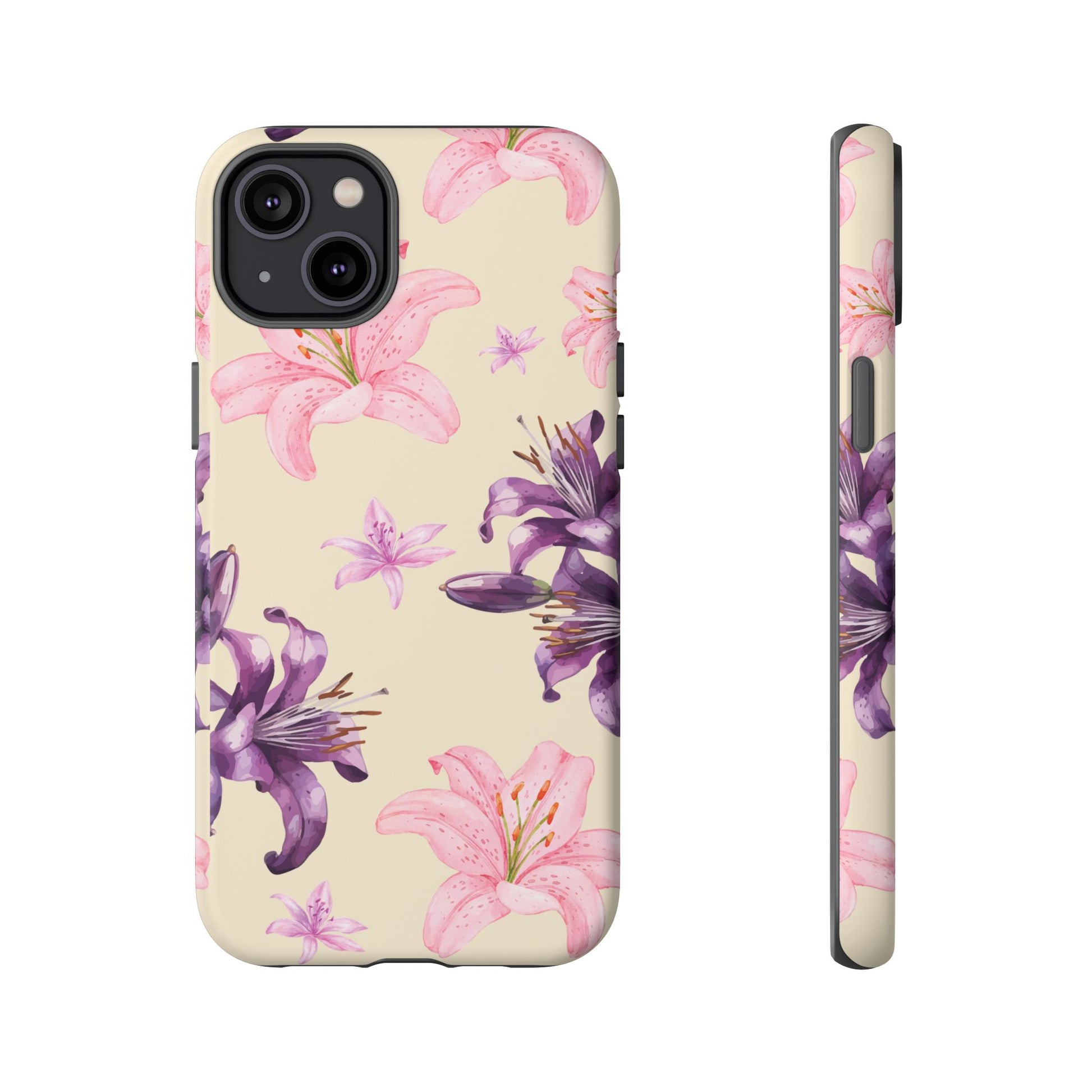 Blooming Tiger Lily Phone Case - Compatible with iPhone, Samsung, and Pixel | Stylish Protective Cover Gift for Her Perfect for Floral Lover