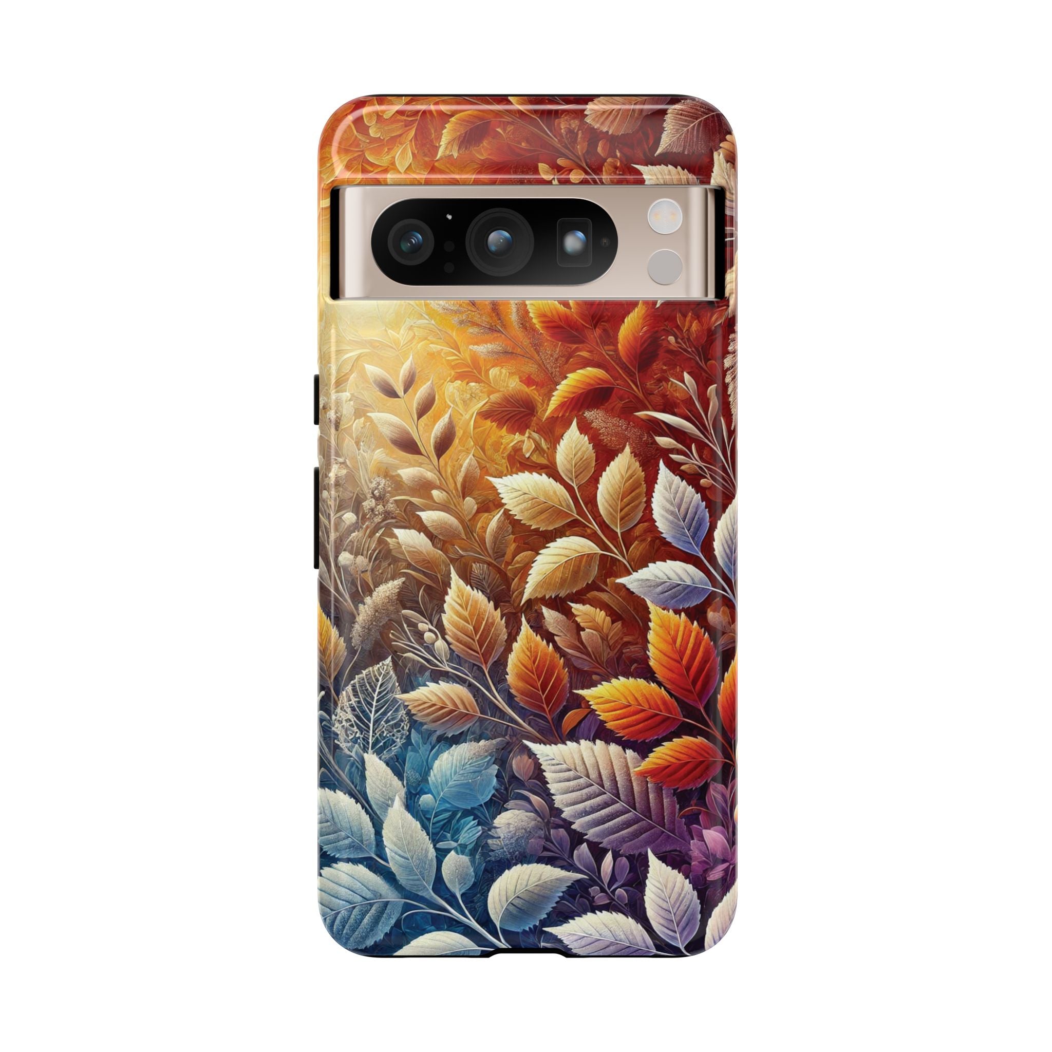 Beautiful Colorful Leaves Phone Case Vibrant Autumn Design for iPhone & Samsung, Durable Protection with Eye Catching Style, Perfect for Nature Lovers & Seasonal Charm Gift for Her