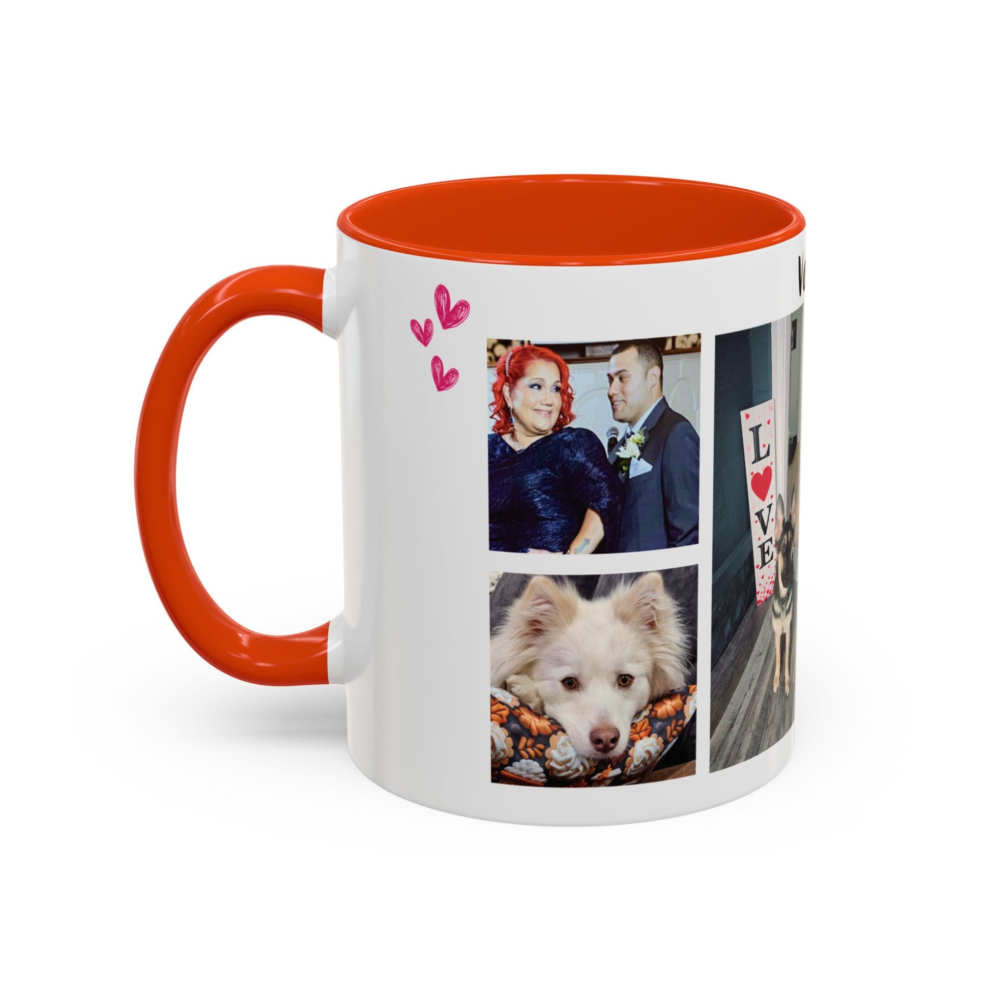 Personalized Photo Collage Coffee Mug, Custom Image Gift for Mom, Mother's Day Present, Colorful 15oz Cup, Birthday Mug, Custom Picture Mug Perfect Giift