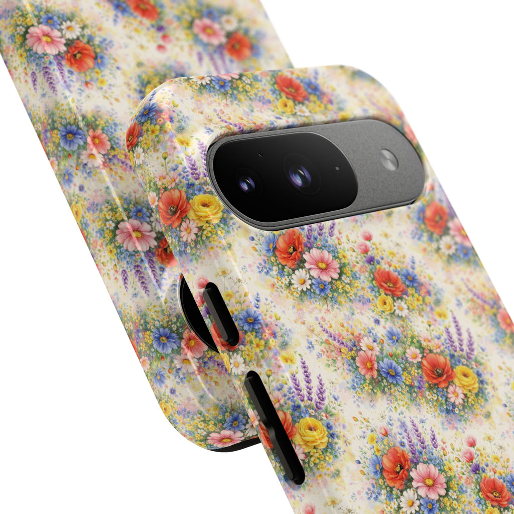 Watercolor Wildflowers Phone Case — Tough Cases