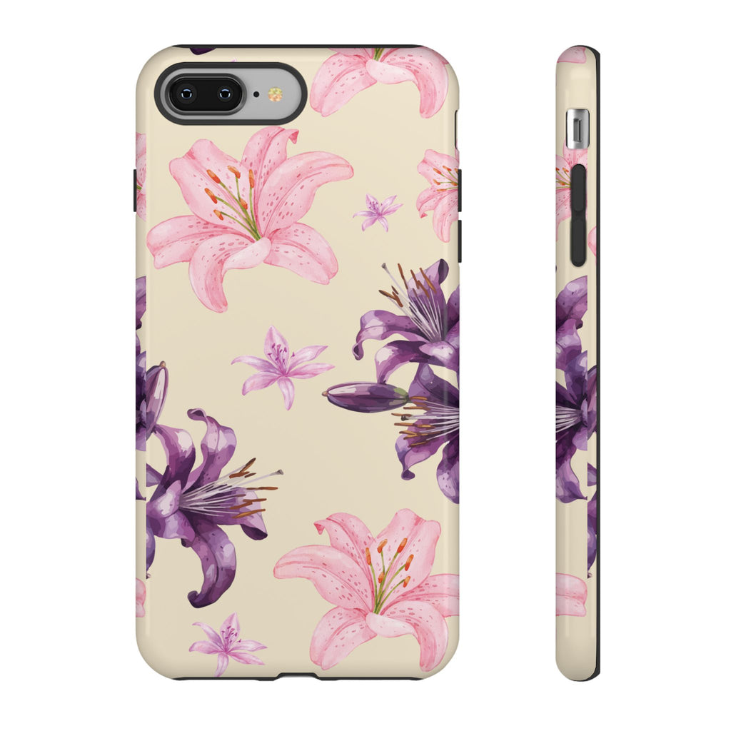 Blooming Tiger Lily Phone Case - Compatible with iPhone, Samsung, and Pixel | Stylish Protective Cover Gift for Her Perfect for Floral Lover