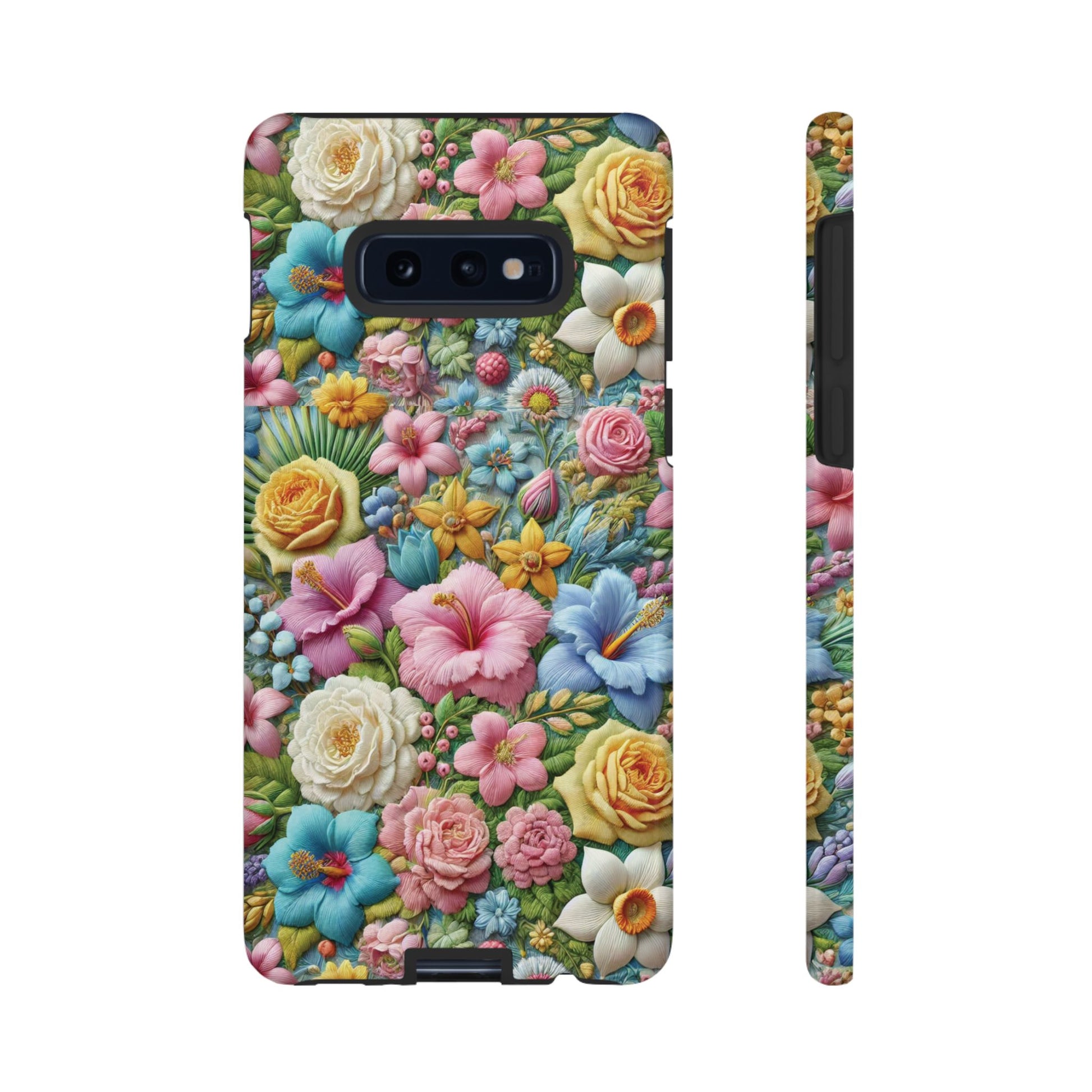 Elegant Pastel Flower Phone Case – Beautiful Floral Design, Durable Protection for Your Device, Stylish and Lightweight, Perfect Gift for Flower Lovers