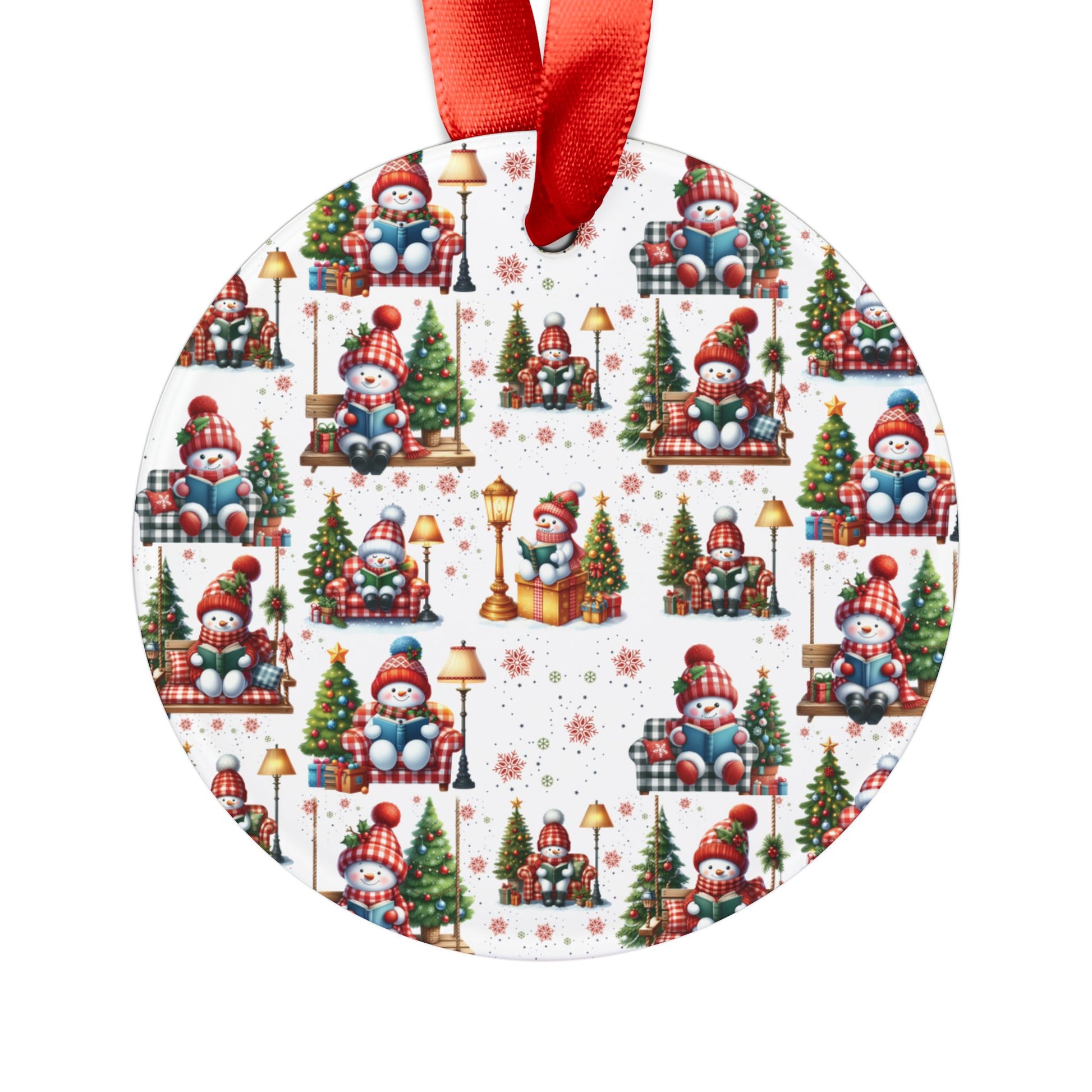 Snowman Christmas Ornament - Elegant Holiday Decor, Perfect Gift, Adds Timeless Charm and Sophistication to Your Christmas Tree Gift - MRSBYVALLE