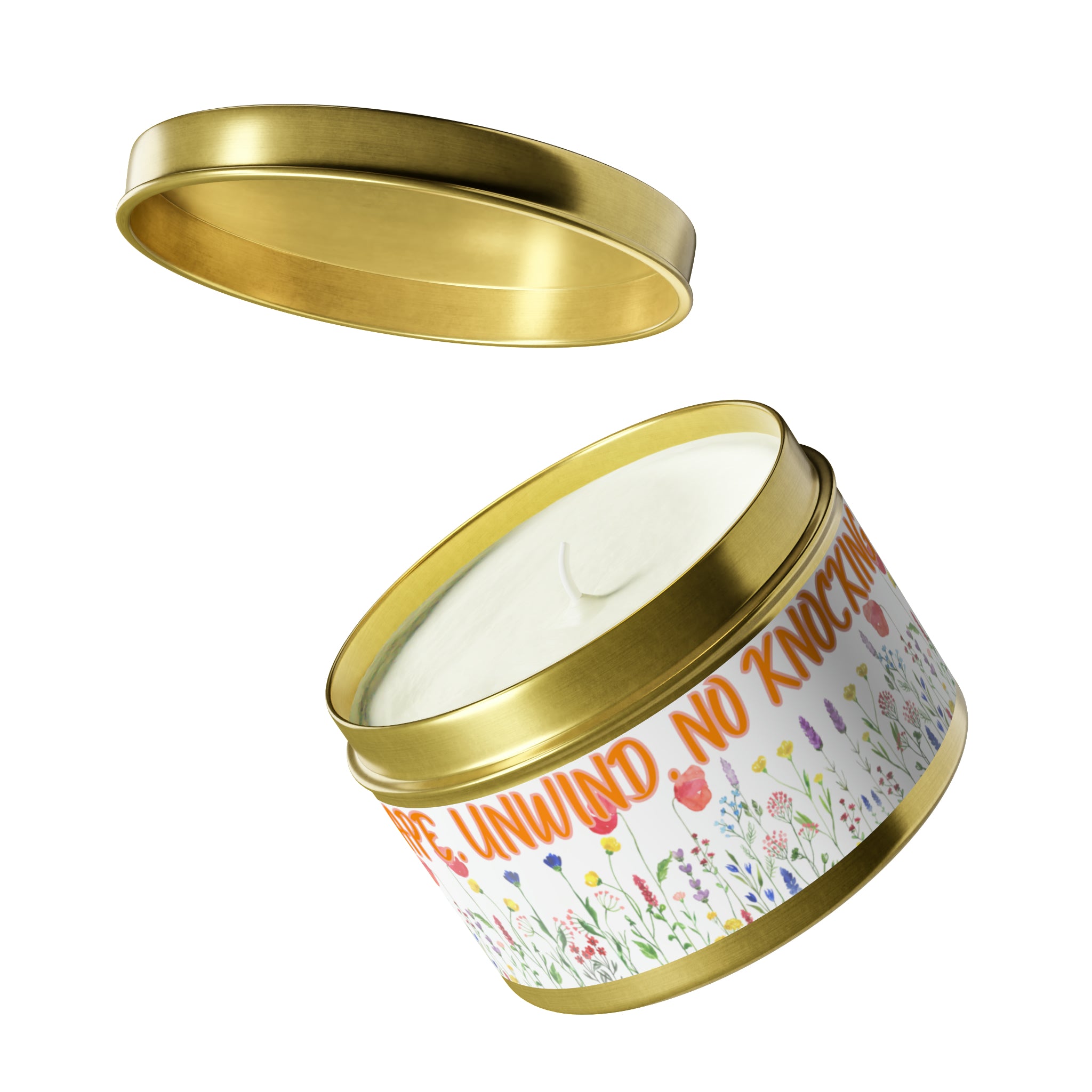 New House Bloom & Glow Elegant Floral Aromas in 4oz/8oz Tin Candles Essence of Nature Collection Unveil Serenity Romance with Exquisite Botanical Scents. Pure Harmony & Grace..