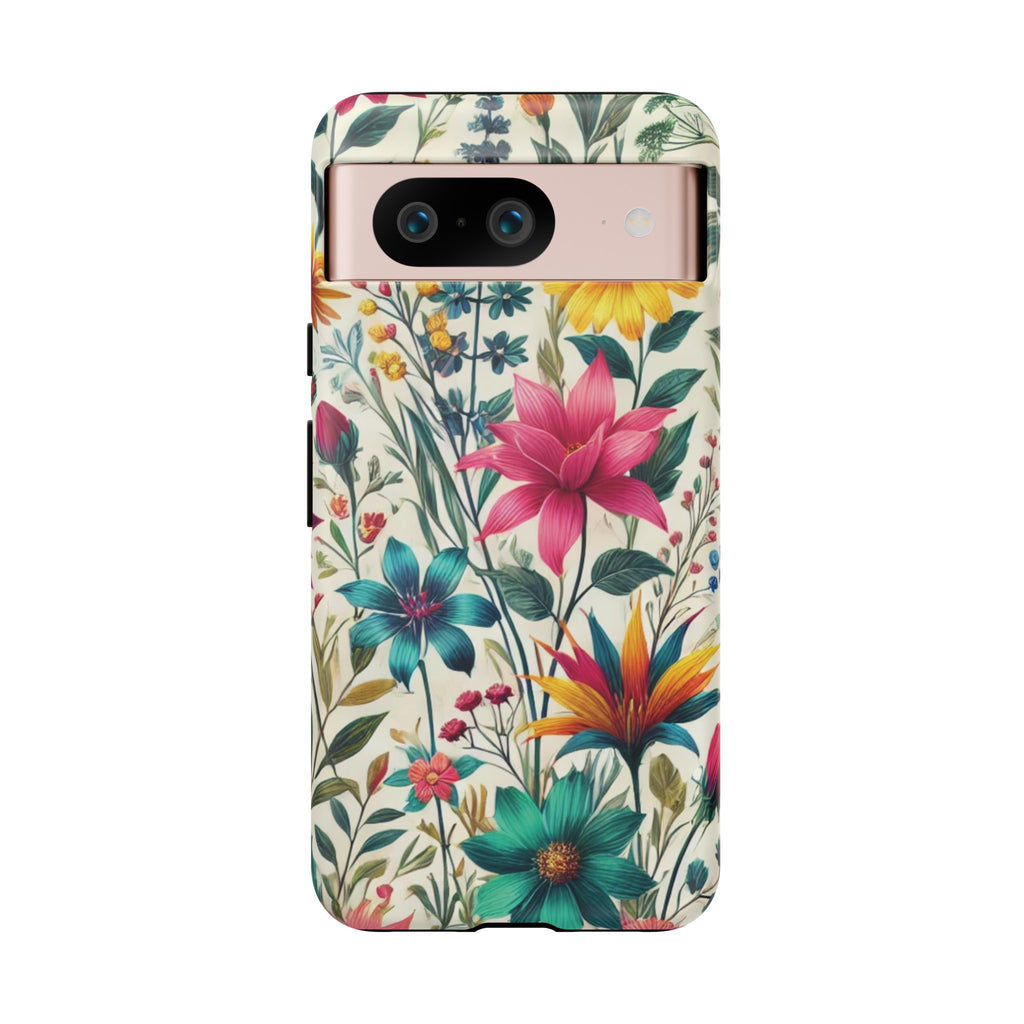 Wildflowers Boho Chic Design Phone Case - Stylish, Protective Cover for All Models Gift for Mom Accessory Gift for Her