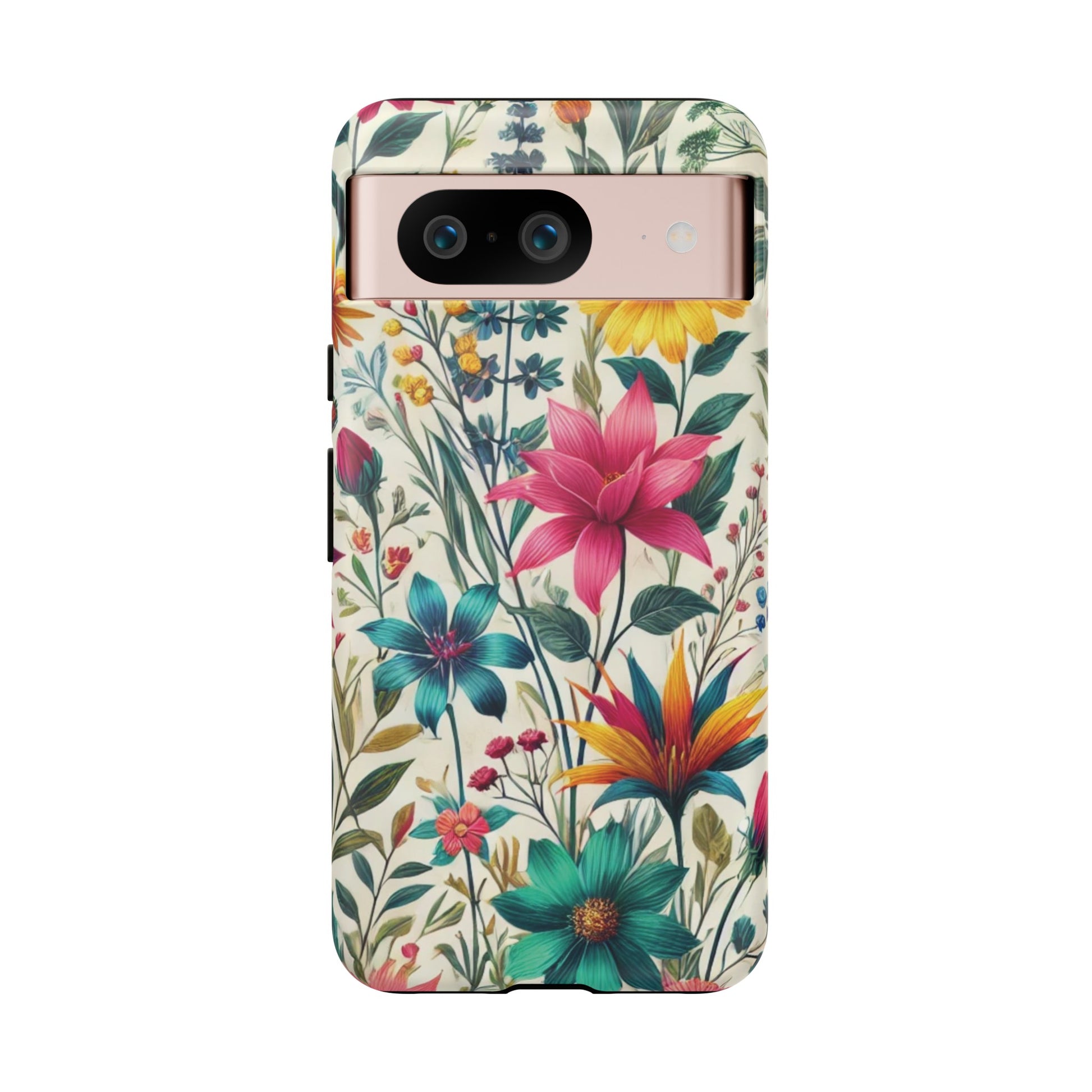 Wildflowers Boho Chic Design Phone Case - Stylish, Protective Cover for All Models Gift for Mom Accessory Gift for Her