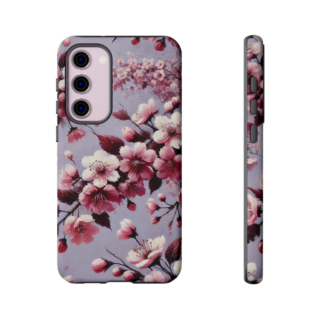 Lavender Floral Phone Case | Fall-Inspired Protective Cover for iPhone, Samsung & Pixel – Perfect Gift for Her