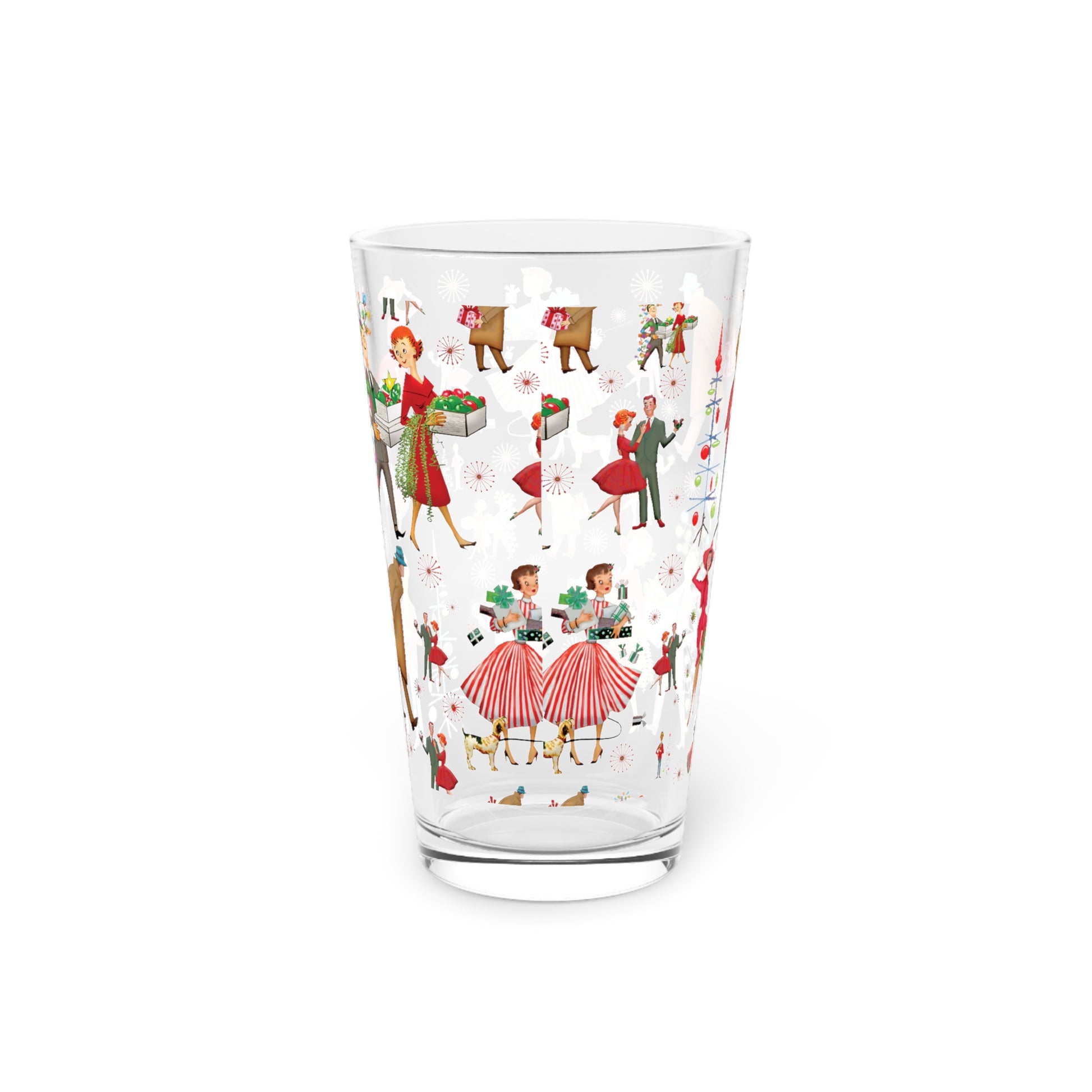 Retro Vintage Franciscan Diamond Starburst Kitsch Christmas Glass Housewarming, Wedding, Bridal Shower Glass, Mother's Day Ideal Gift for Christmas Celebrations Glassware Perfect for Parties - MRSBYVALLE