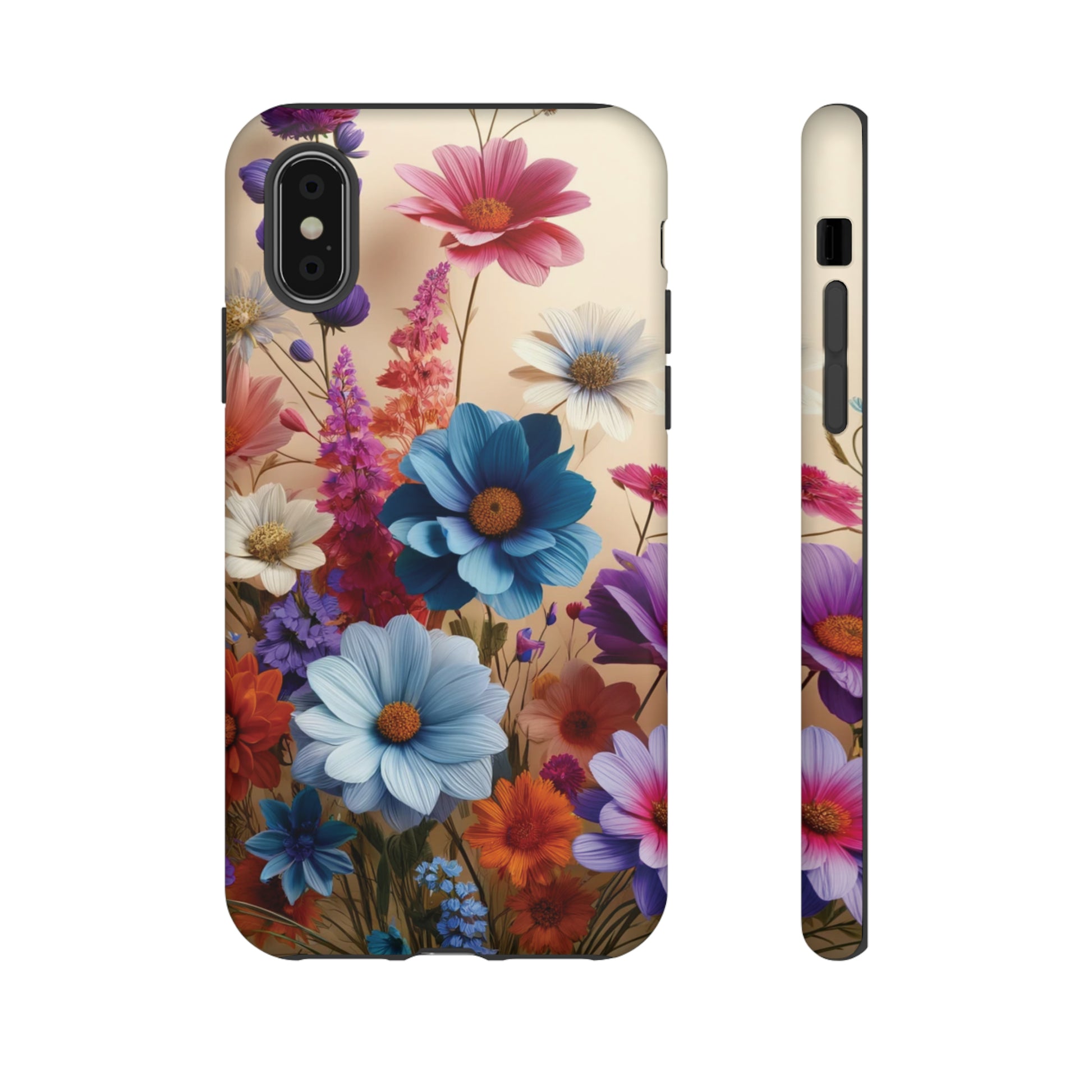 Best Phone Case Floral 3D Illusion Luxury Tough Case Floral Elegant Durable Stylish for Modern Devices iPhone 15, Samsung iPhone Samsung Accessory Gift for Her.