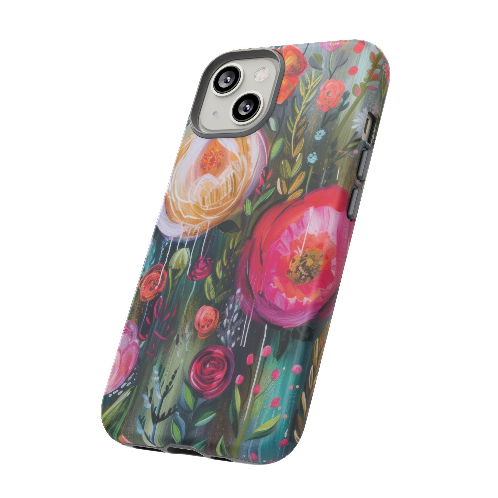Watercolor Boho Floral Phone Case for iPhone 17 case Samsung, and Pixel | Stylish Protective Cover Gift for Her Perfect for Floral Lover