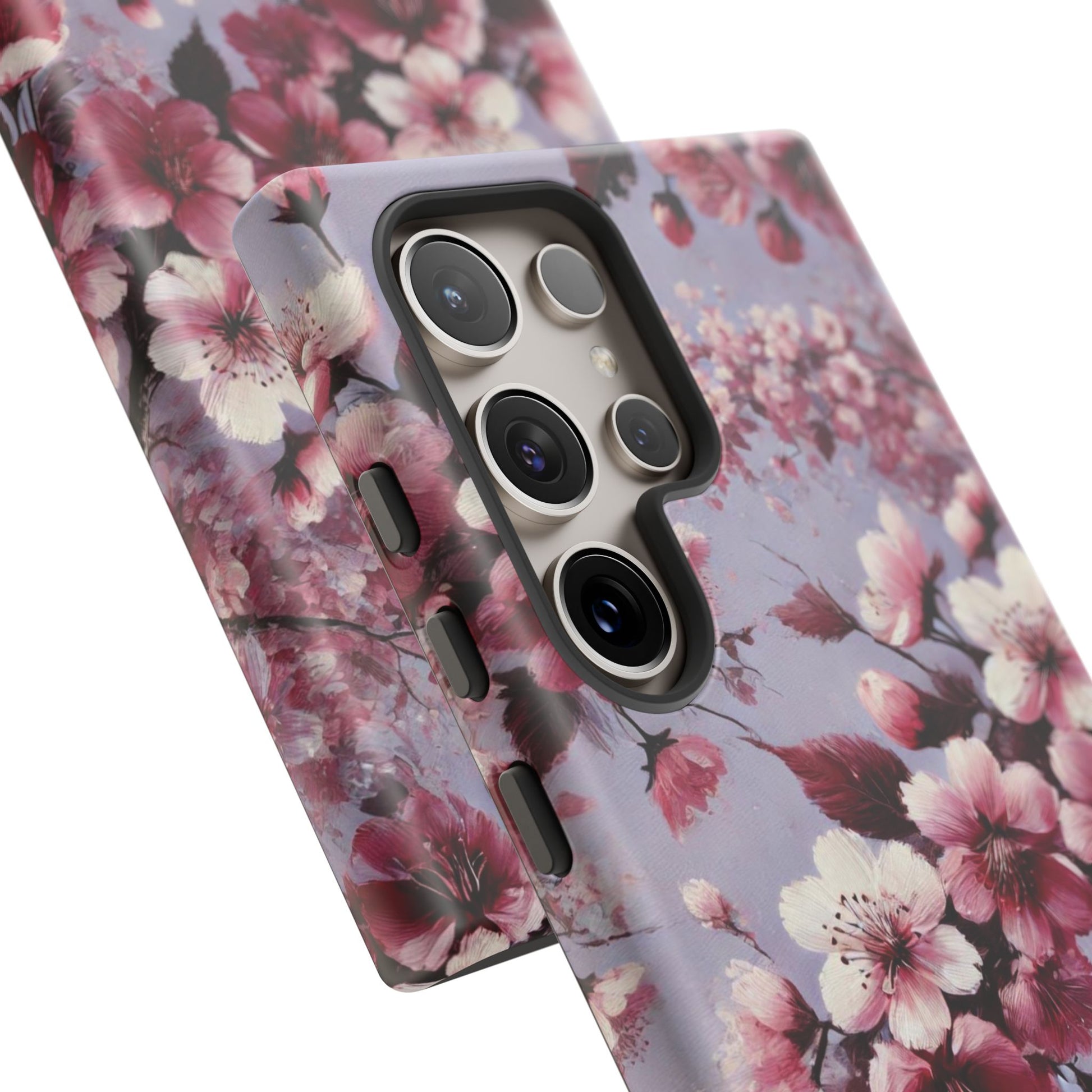 Lavender Floral Fall Phone Case for iPhone 16 pro15 14 13 12  21 23 Samsung, and Pixel | Stylish Protective Cover Gift for Her Perfect for Floral Lover