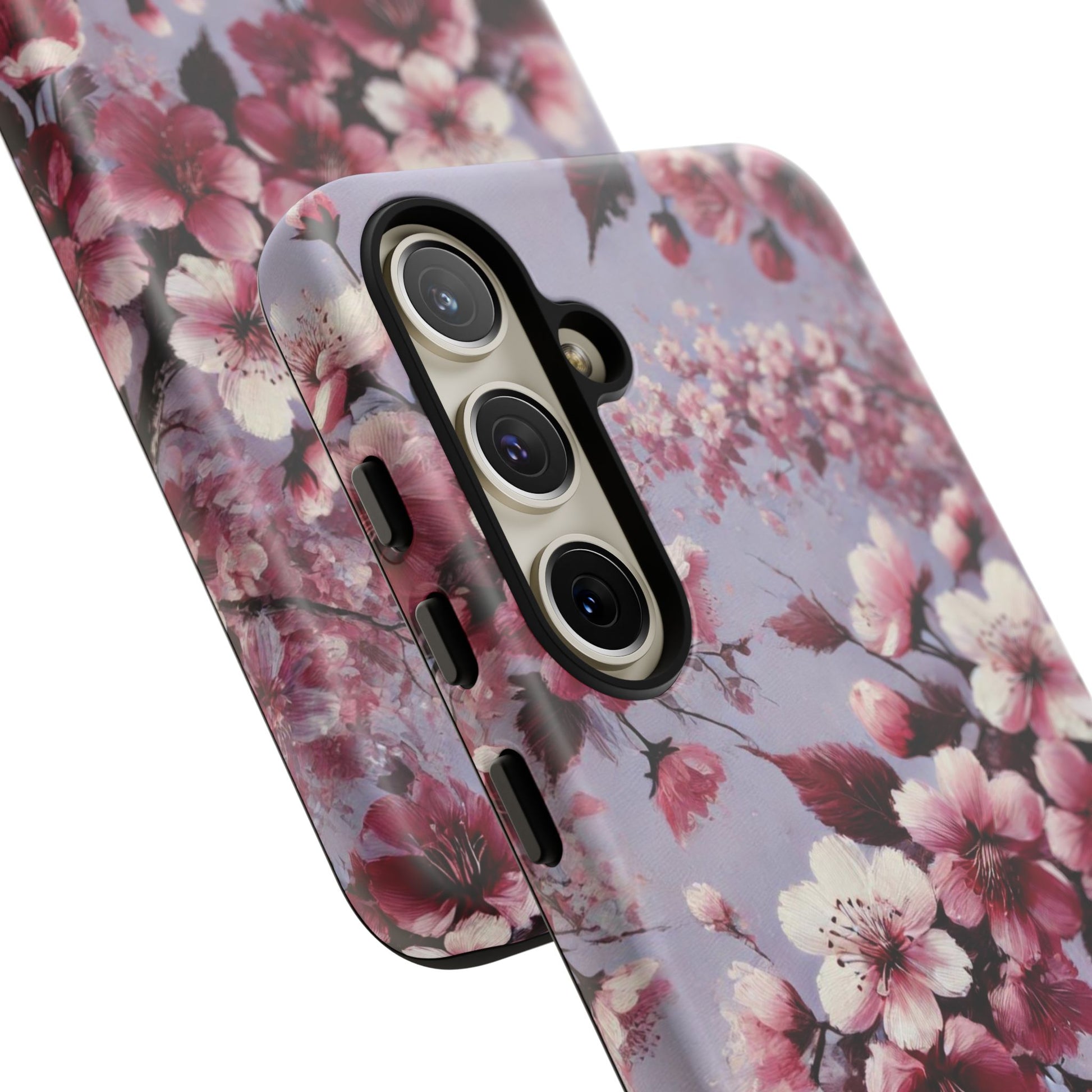 Lavender Floral Fall Phone Case for iPhone 16 pro15 14 13 12  21 23 Samsung, and Pixel | Stylish Protective Cover Gift for Her Perfect for Floral Lover