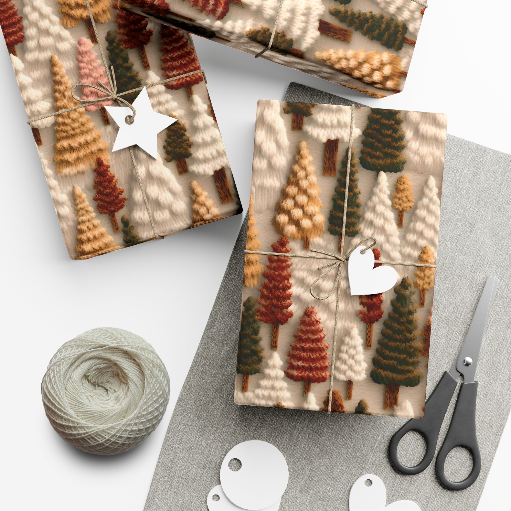 Magical 3D Illusion Christmas Wrapping Paper Elevate Your Gifts with Stunning Visual Effects | Perfect for Holiday Presents | MrsbyValle's Exclusive  Gift for Her - MRSBYVALLE