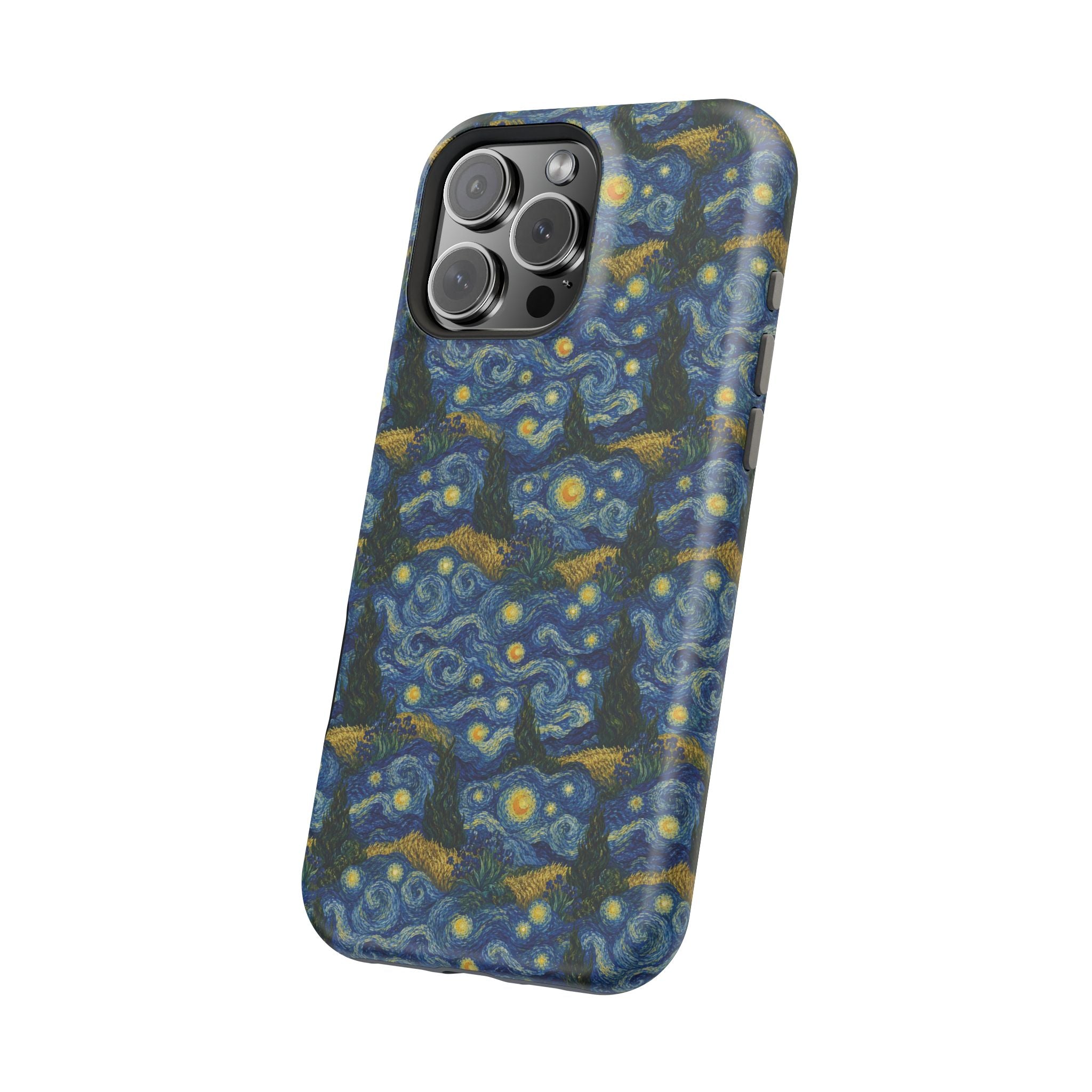 Van Gogh Illusion Magnetic Phone Case — Elegant Impact‑Resistant Art Lover Design
