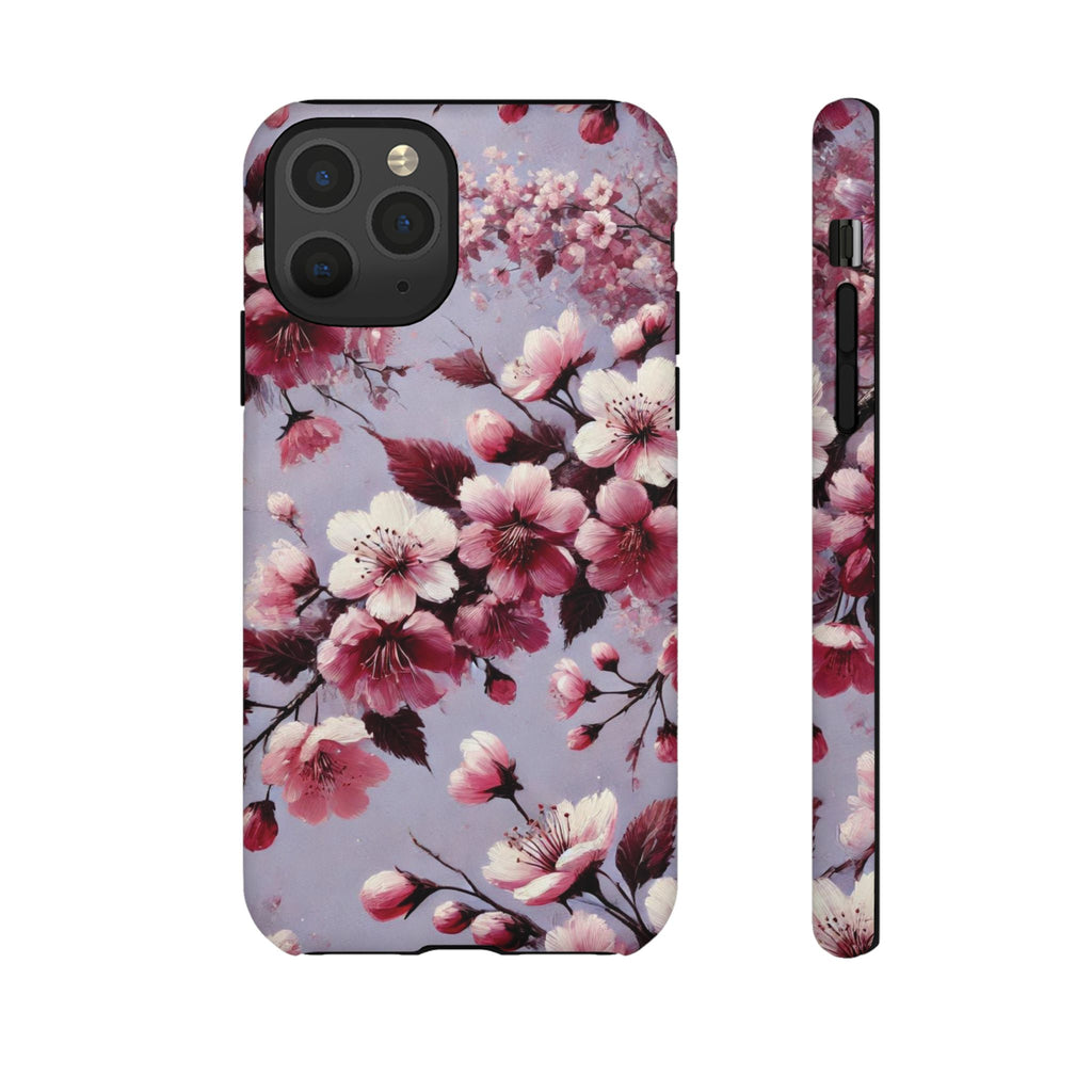 Lavender Floral Phone Case | Fall-Inspired Protective Cover for iPhone, Samsung & Pixel – Perfect Gift for Her