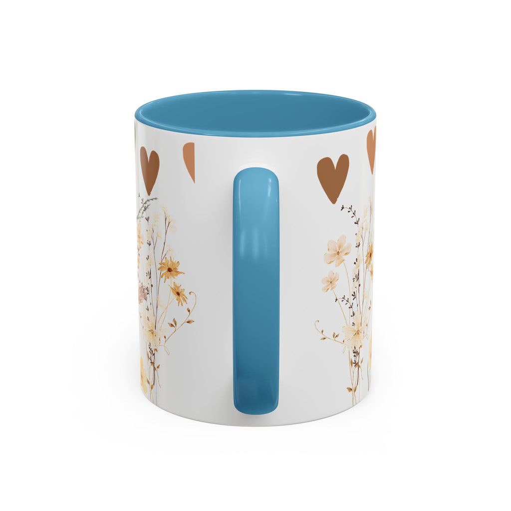 Wildflower Ceramic Mug Elegant Gift for Coffee or Tea Lovers Perfect for Mothers Day Birthdays and Adding Charm to Any Kitchen Gift