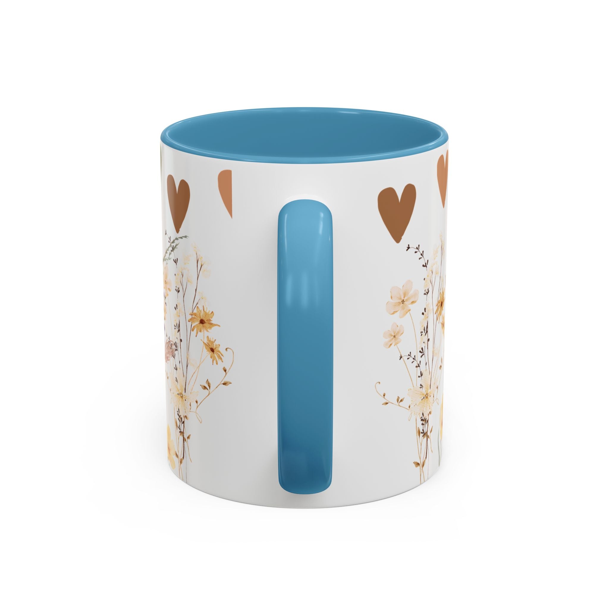 Tasse en céramique Wildflower – Cadeau élégant pour les amateurs de café ou de thé – Parfait pour la fête des mères, les anniversaires et pour ajouter du charme à toute cuisine.