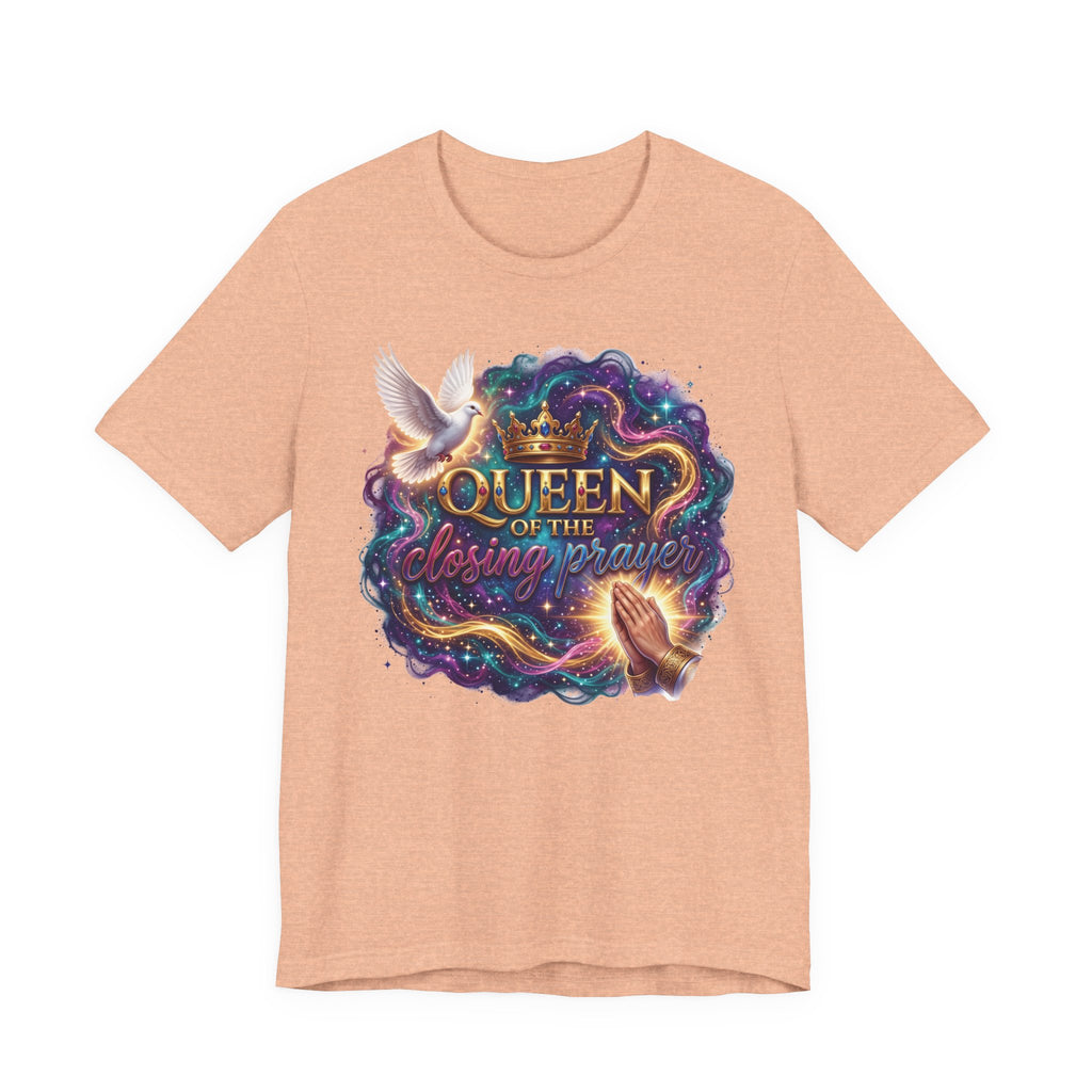 T-shirt chrétien « Reine de la prière finale » | T-shirt d'église amusant pour femme | T-shirt graphique sur le thème de la foi