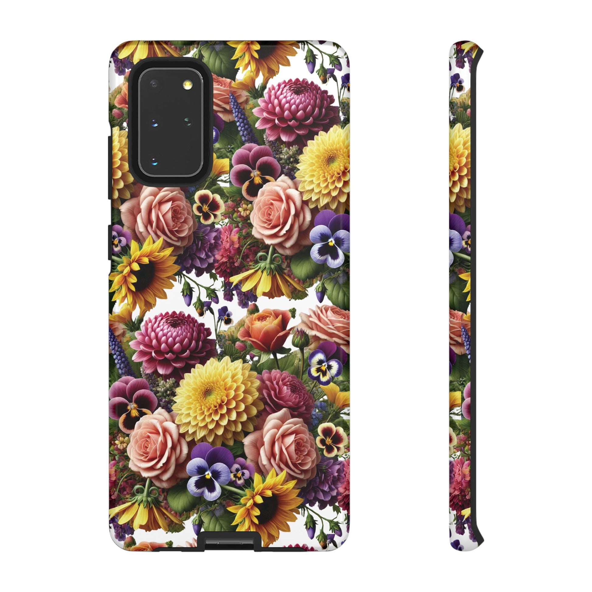 Floral Fall Phone Case for iPhone 16 15 14 13 12  21 23 Samsung, and Pixel | Stylish Protective Cover Gift for Her Perfect for Floral Lover