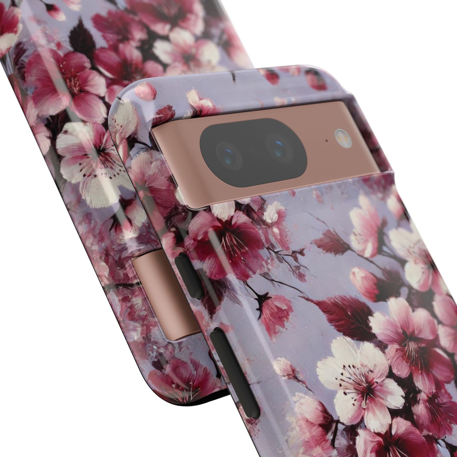 Lavender Floral Phone Case | Fall-Inspired Protective Cover for iPhone, Samsung & Pixel – Perfect Gift for Her