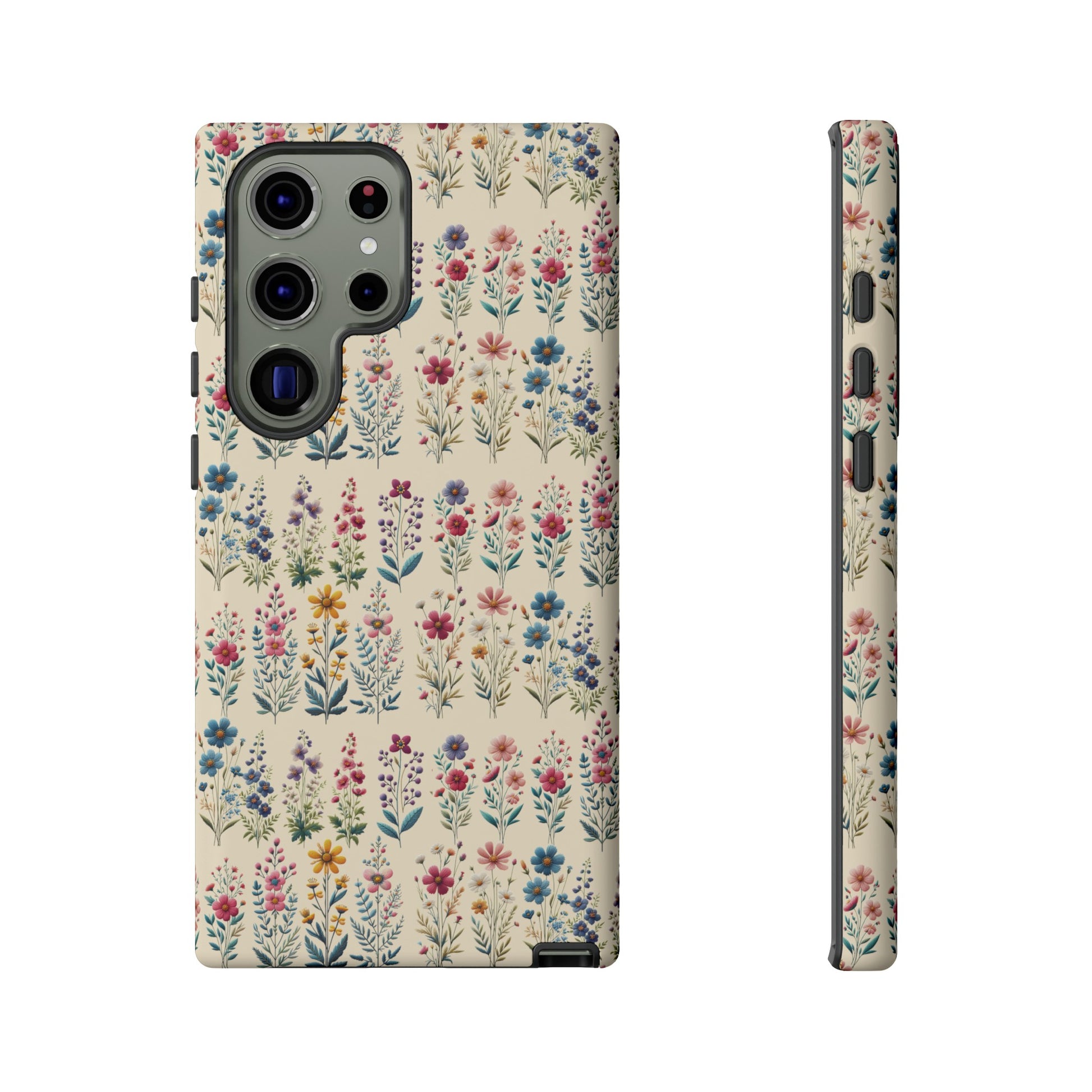 Best Beautiful Wildflower Phone Case Floral Design for iPhone, Galaxy, and Google Durable Protection Gift for Her Case iPhone 15, Samsung iPhone Gift for Her