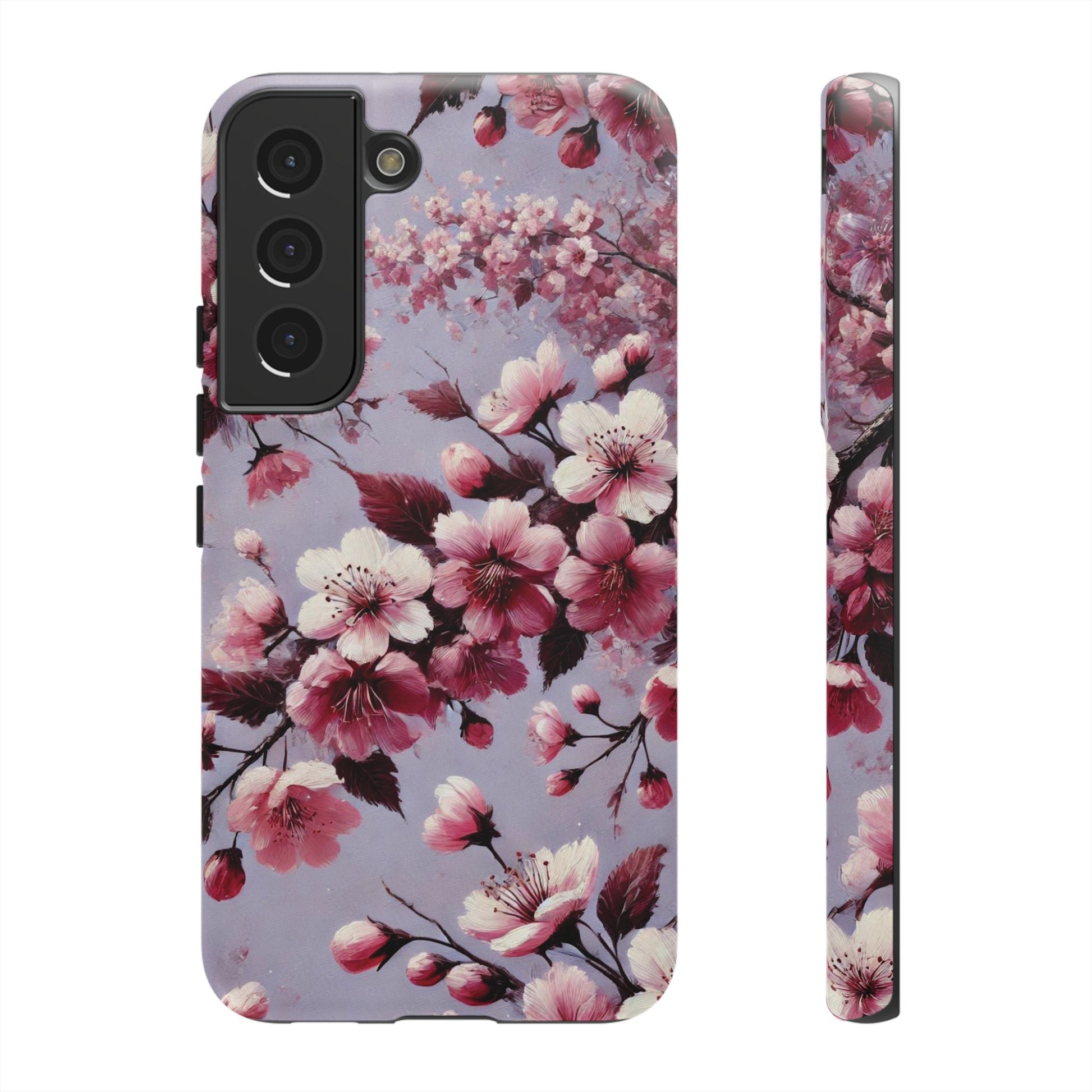 Lavender Floral Fall Phone Case for iPhone 16 pro15 14 13 12  21 23 Samsung, and Pixel | Stylish Protective Cover Gift for Her Perfect for Floral Lover