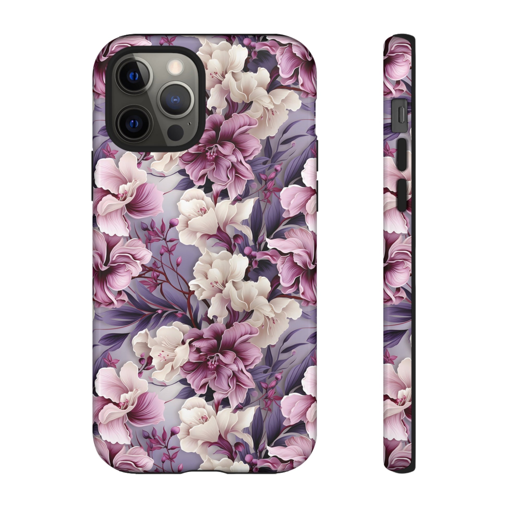 Lavender Flowers Protective Phone Case Gift for Her Phone 15, Samsung iPhone Samsung Gift for Her Case iPhone 15, Samsung