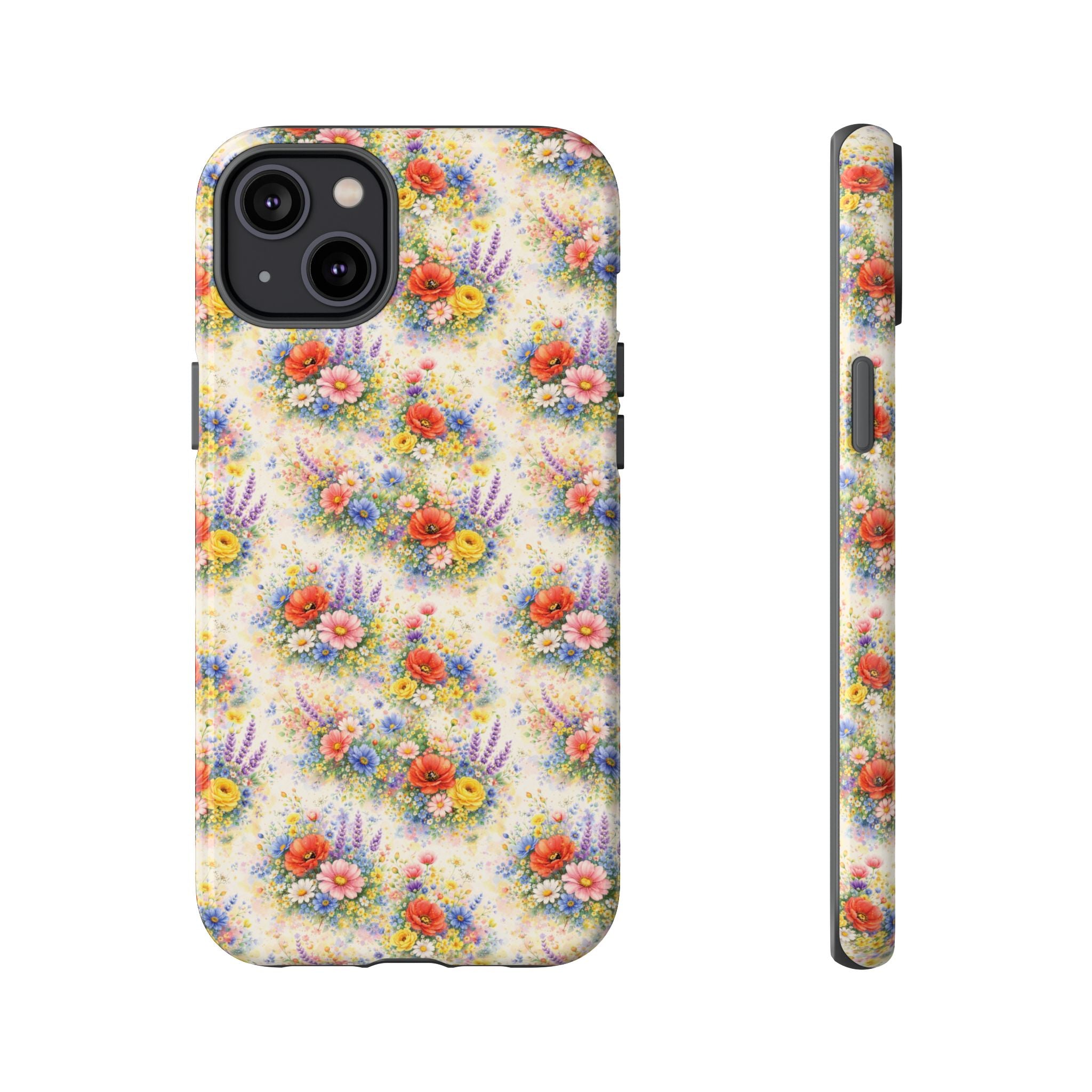 Watercolor Wildflowers Phone Case — Tough Cases
