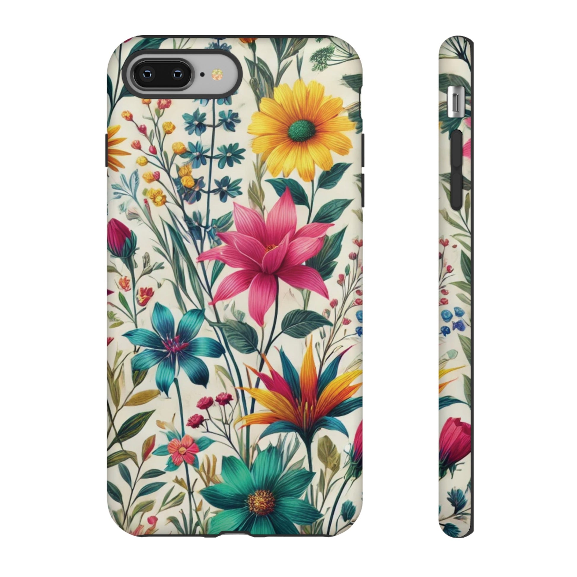 Wildflowers Boho Chic Design Phone Case - Stylish, Protective Cover for All Models Gift for Mom Accessory Gift for Her