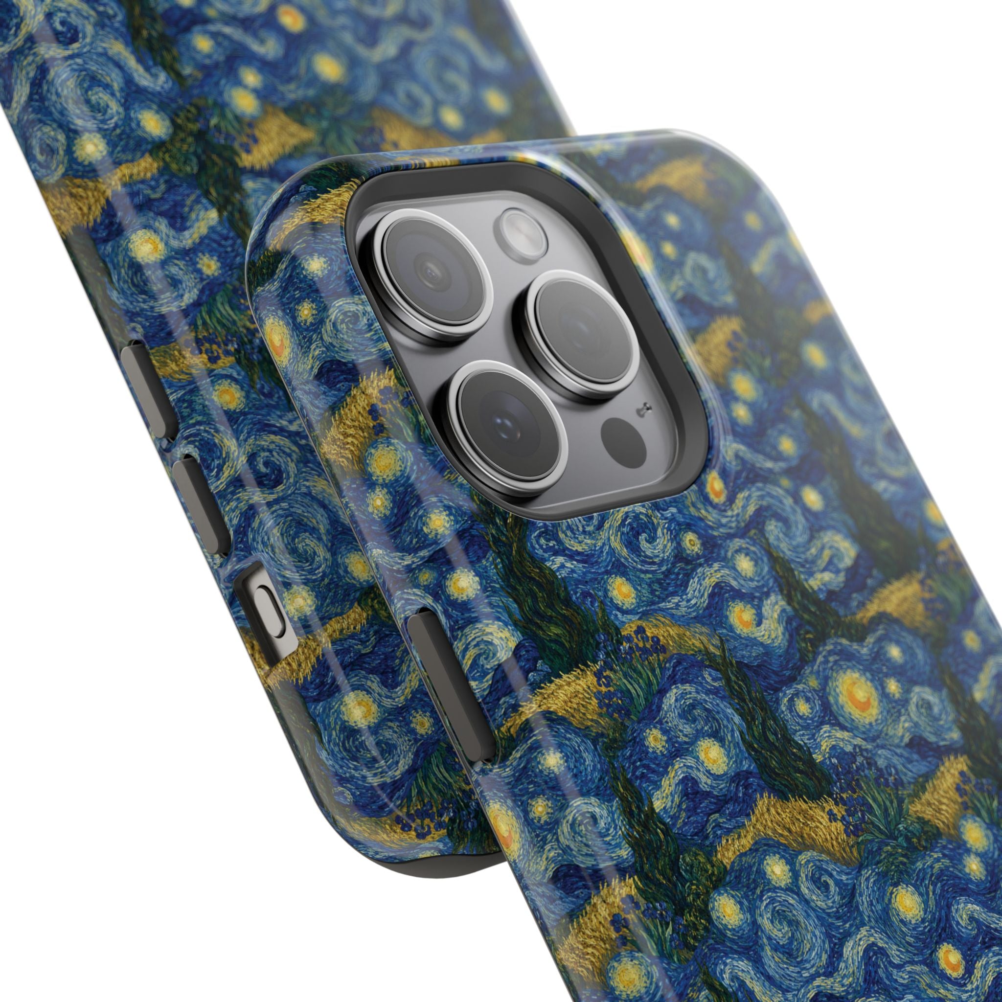Van Gogh Illusion Magnetic Phone Case — Elegant Impact‑Resistant Art Lover Design
