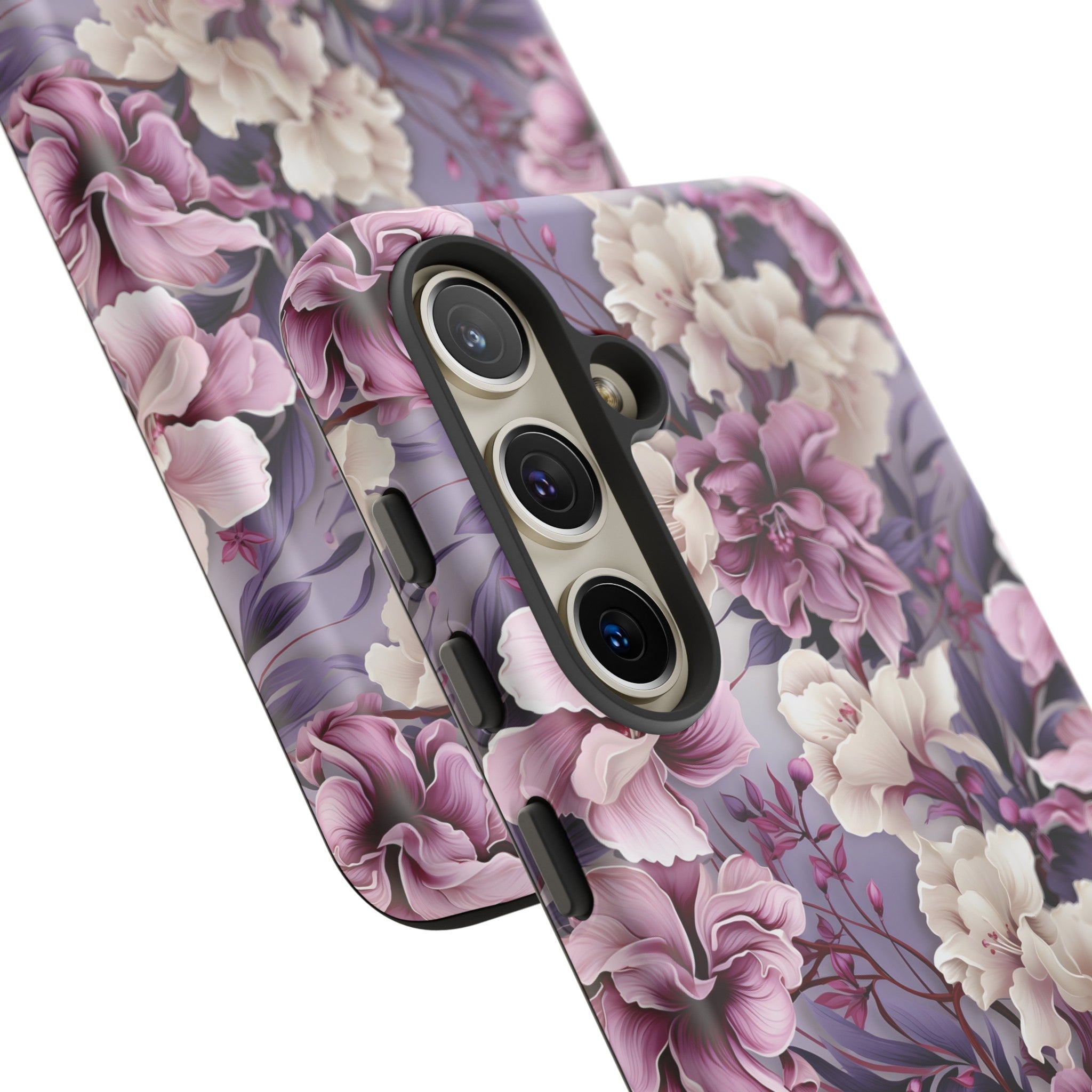 Lavender Flowers Protective Phone Case Gift for Her Phone 15, Samsung iPhone Samsung Gift for Her Case iPhone 15, Samsung