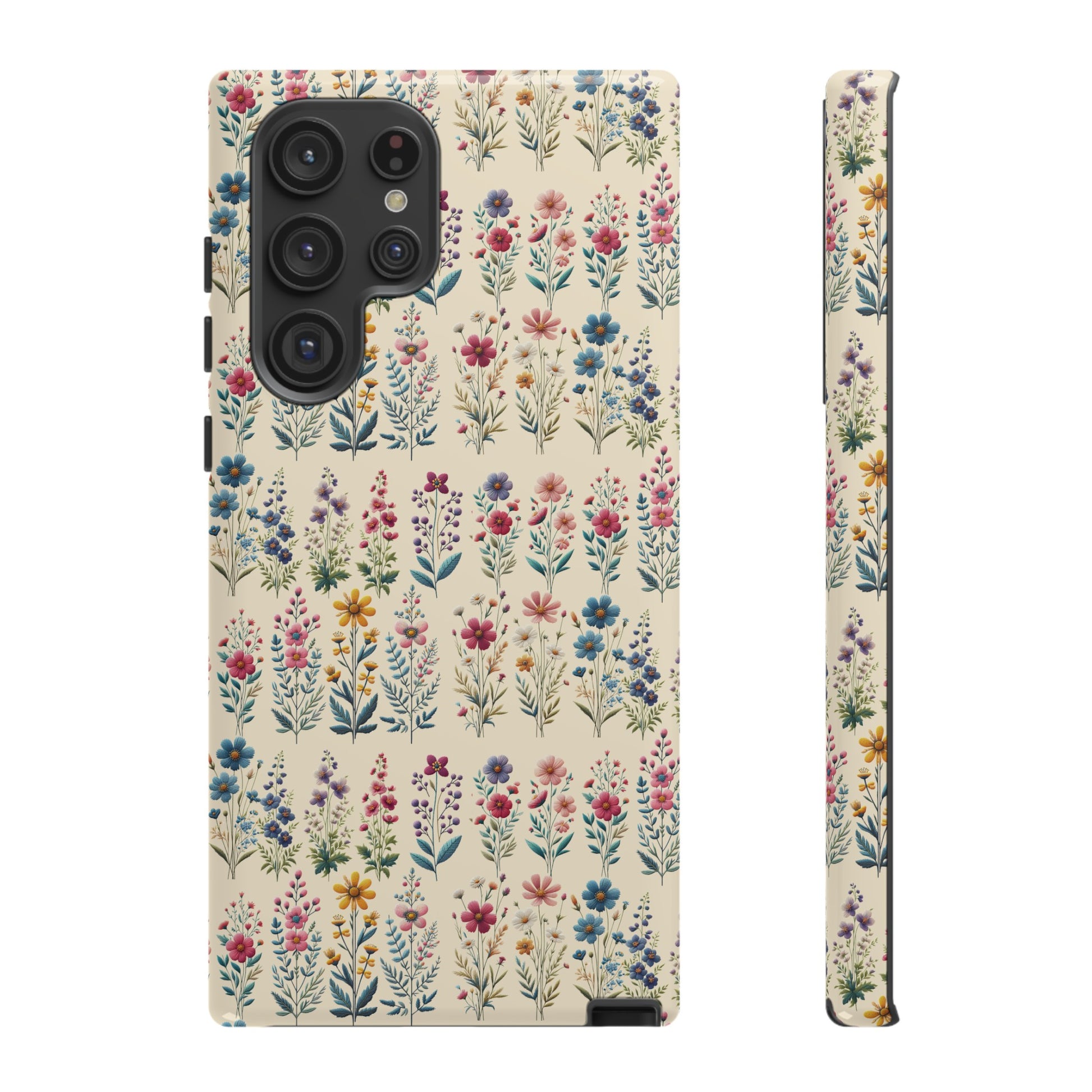 Best Beautiful Wildflower Phone Case Floral Design for iPhone, Galaxy, and Google Durable Protection Gift for Her Case iPhone 15, Samsung iPhone Gift for Her