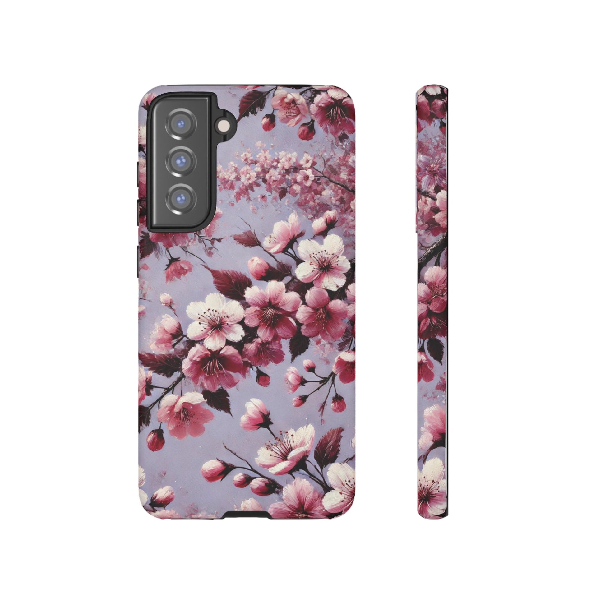 Lavender Floral Fall Phone Case for iPhone 16 pro15 14 13 12  21 23 Samsung, and Pixel | Stylish Protective Cover Gift for Her Perfect for Floral Lover