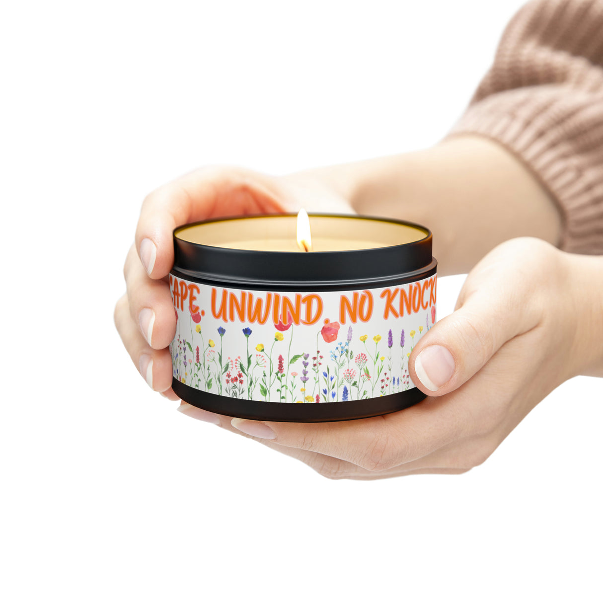 New House Bloom & Glow Elegant Floral Aromas in 4oz/8oz Tin Candles Essence of Nature Collection Unveil Serenity Romance with Exquisite Botanical Scents. Pure Harmony & Grace..