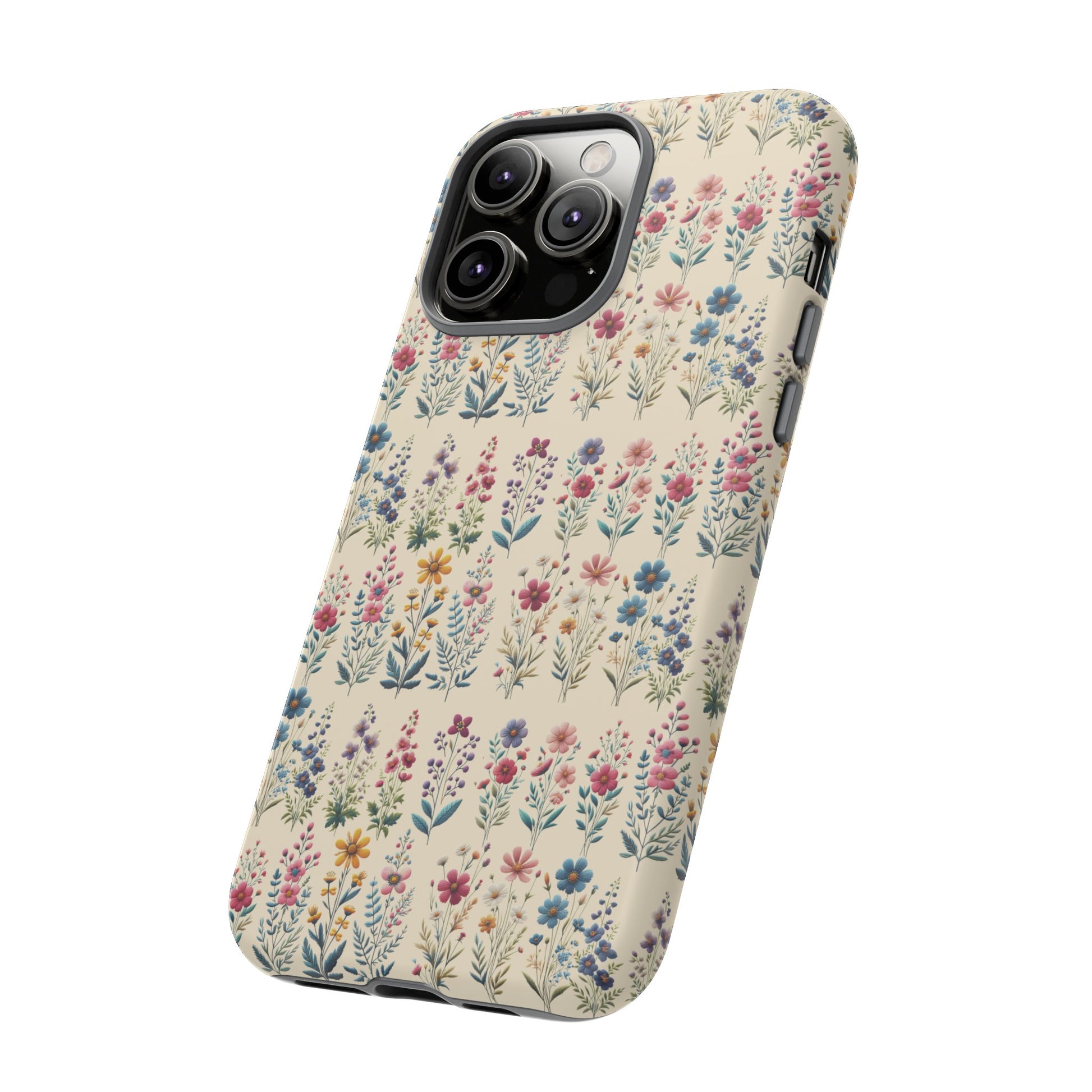 Best Beautiful Wildflower Phone Case Floral Design for iPhone, Galaxy, and Google Durable Protection Gift for Her Case iPhone 15, Samsung iPhone Gift for Her