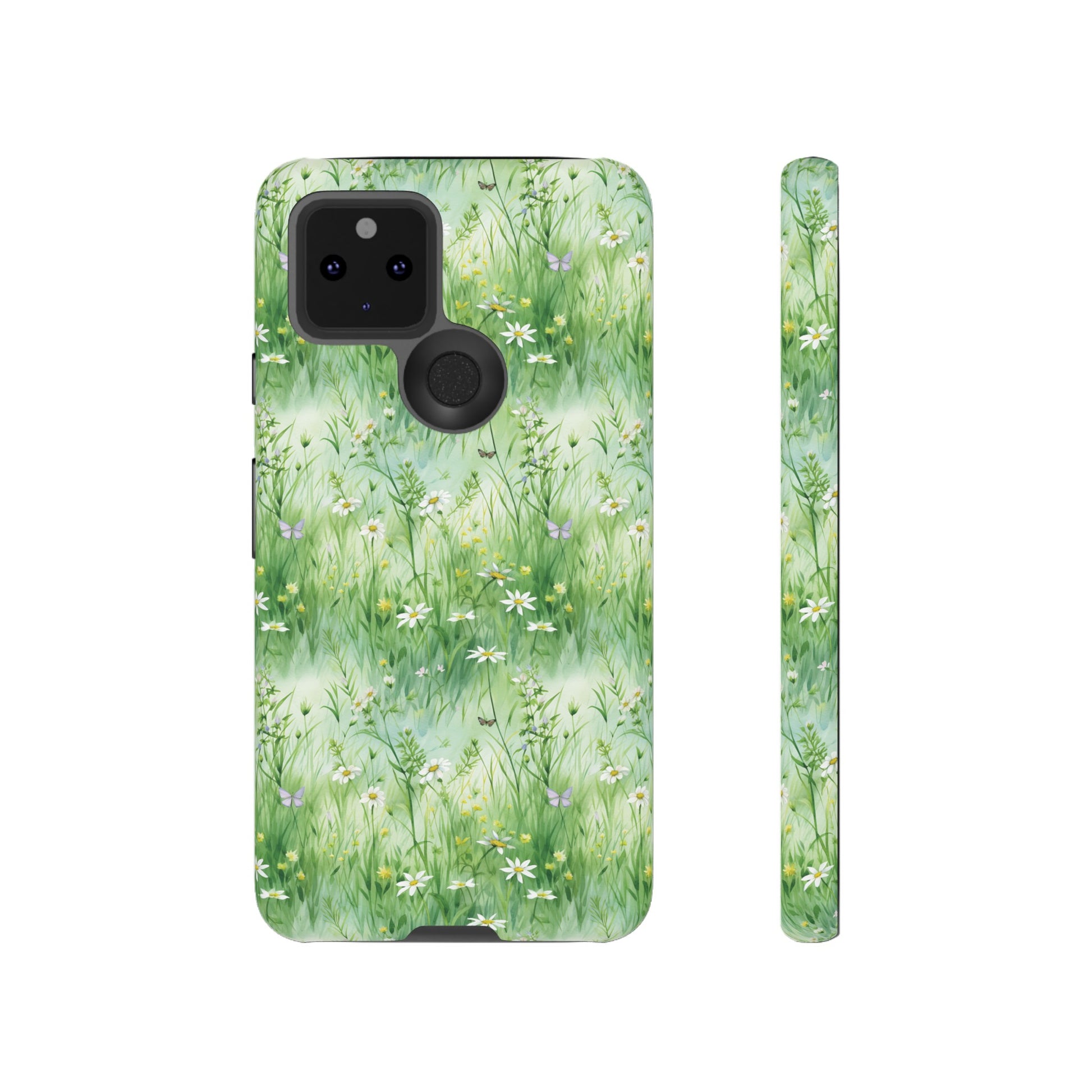 Beautiful Watercolor Grassing Daisy Boho Chic Design Phone Case Protective Cover for All Models Gift for Mom Accessory Gift for Her