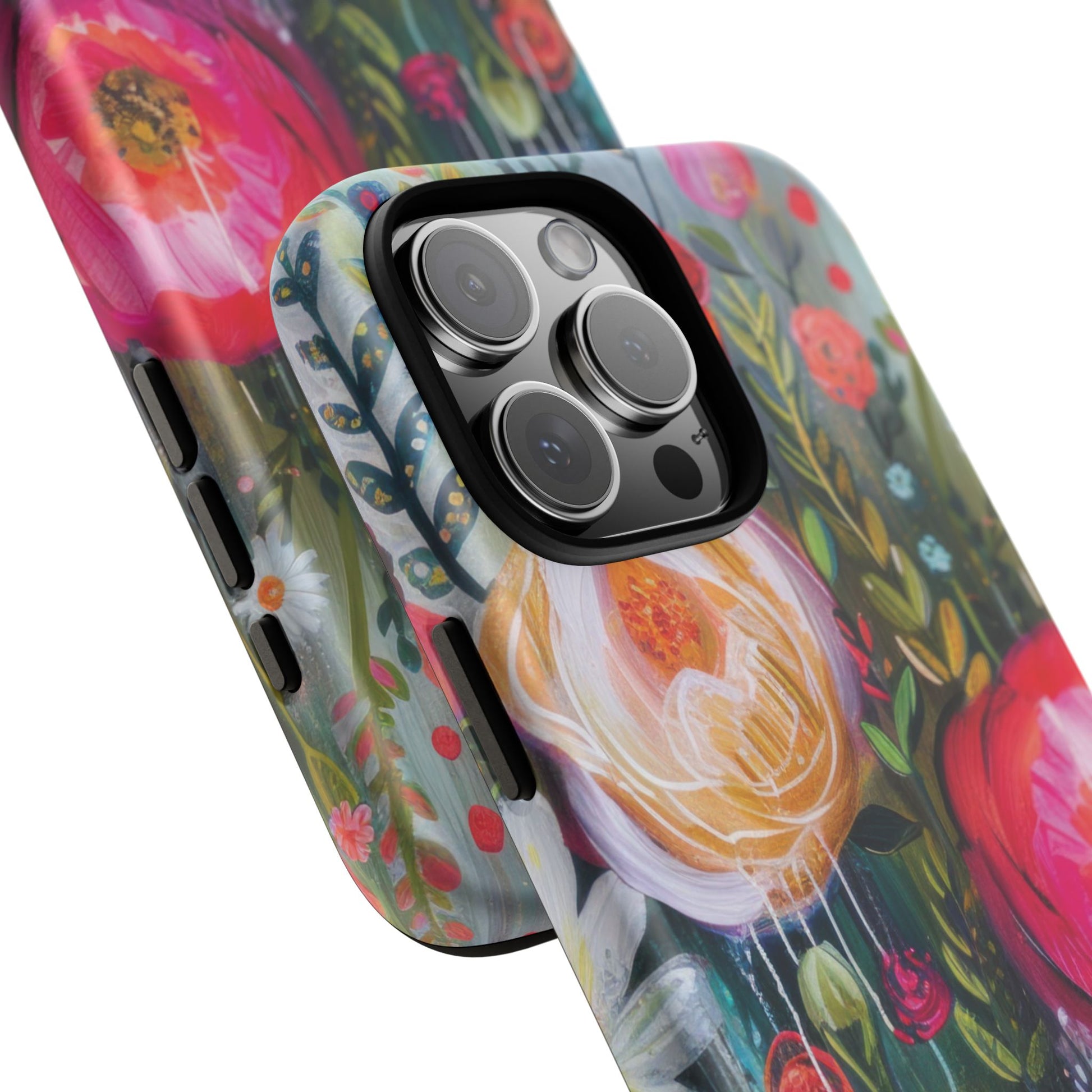 Watercolor Boho Floral Phone Case for iPhone 17 case Samsung, and Pixel | Stylish Protective Cover Gift for Her Perfect for Floral Lover