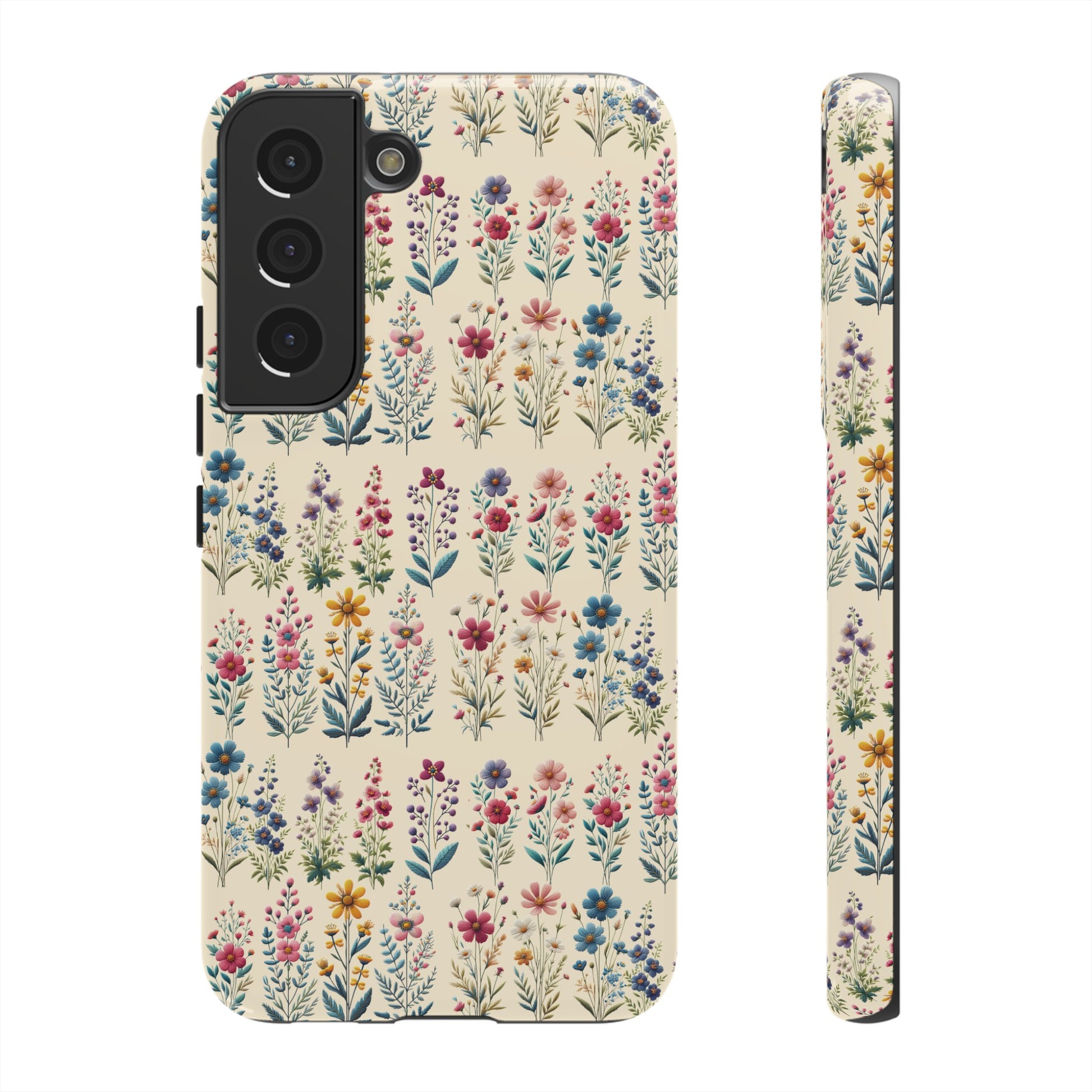 Best Beautiful Wildflower Phone Case Floral Design for iPhone, Galaxy, and Google Durable Protection Gift for Her Case iPhone 15, Samsung iPhone Gift for Her