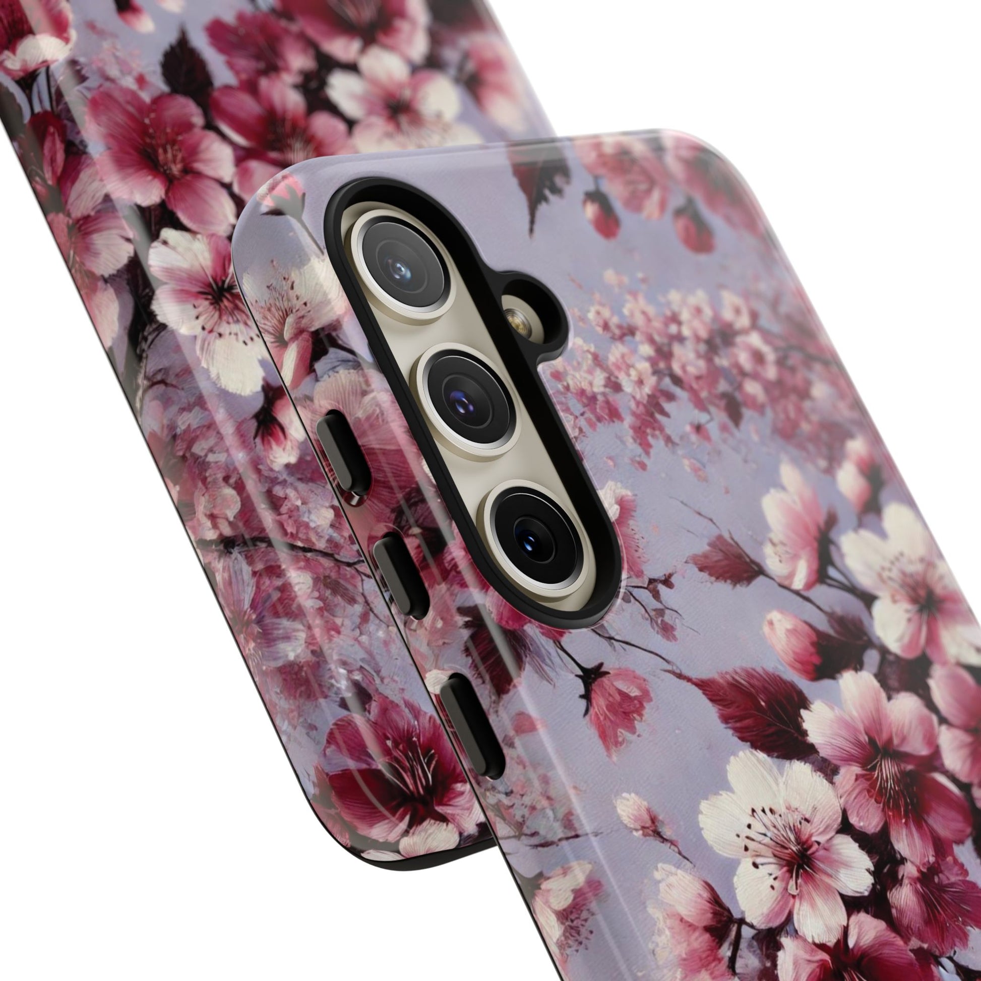 Lavender Floral Fall Phone Case for iPhone 16 pro15 14 13 12  21 23 Samsung, and Pixel | Stylish Protective Cover Gift for Her Perfect for Floral Lover
