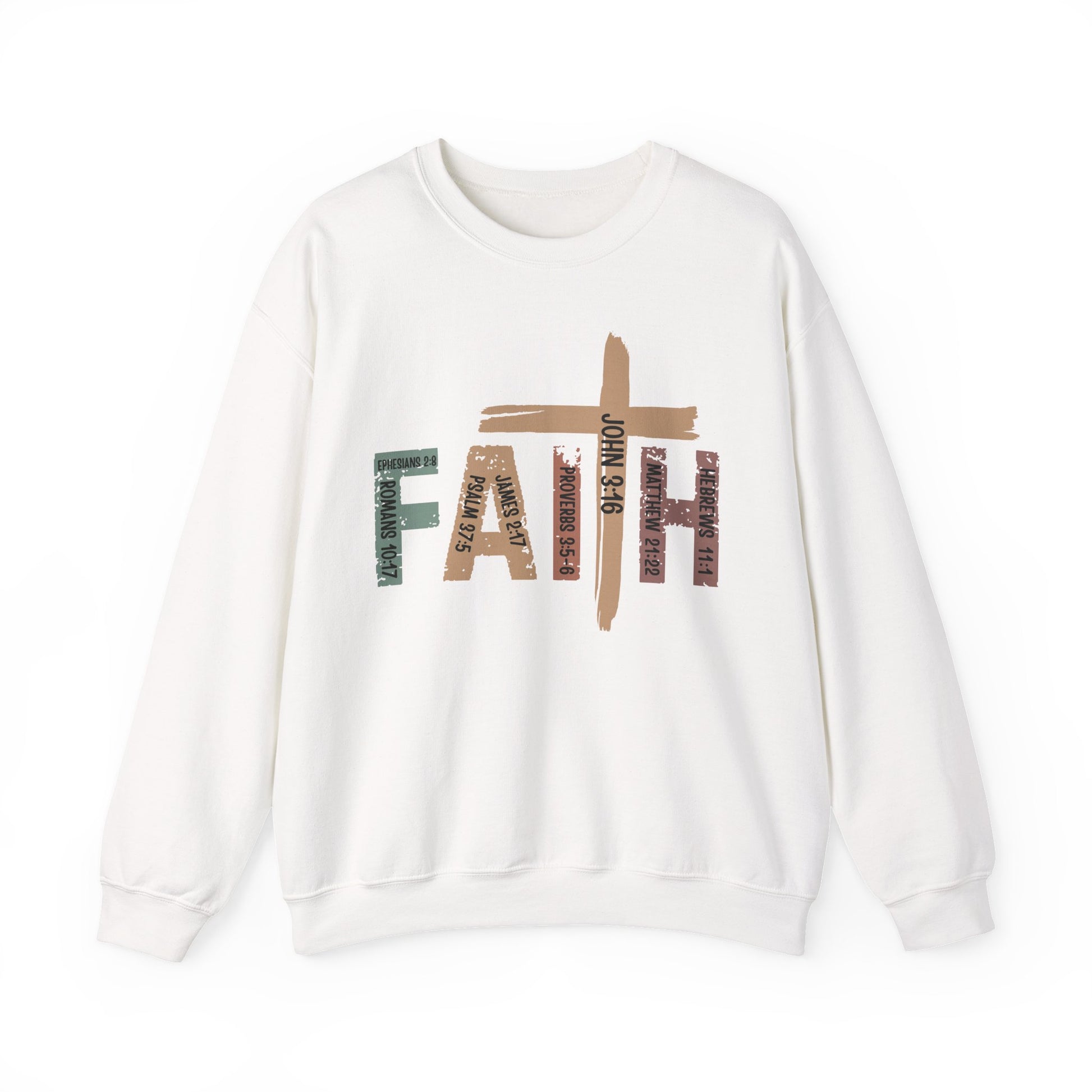 Walk by Faith Sweatshirt  Comfortable Christian Apparel, Perfect Gift Idea Perfect Gift for Christian