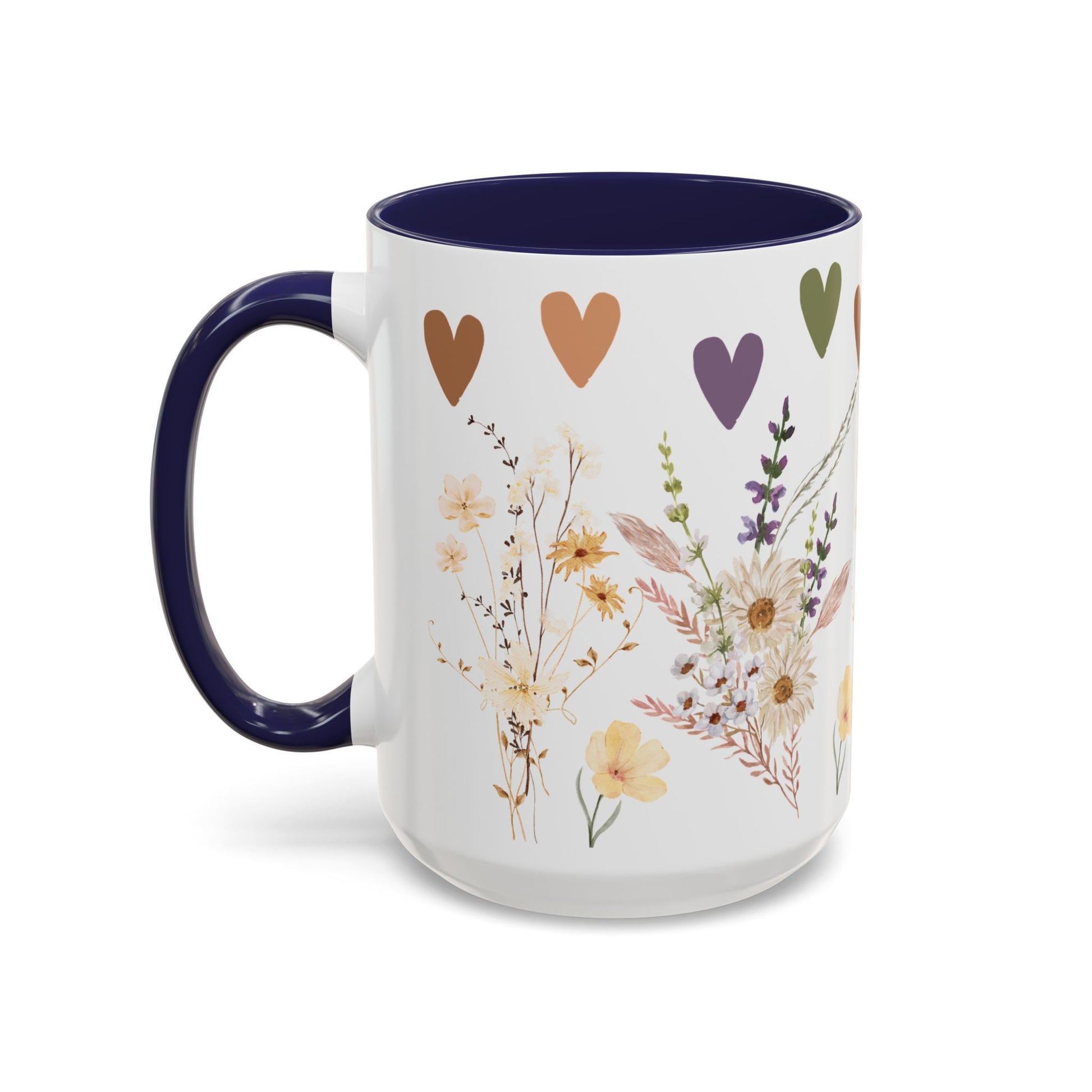 Wildflower Ceramic Mug Elegant Gift for Coffee or Tea Lovers Perfect for Mothers Day Birthdays and Adding Charm to Any Kitchen Gift