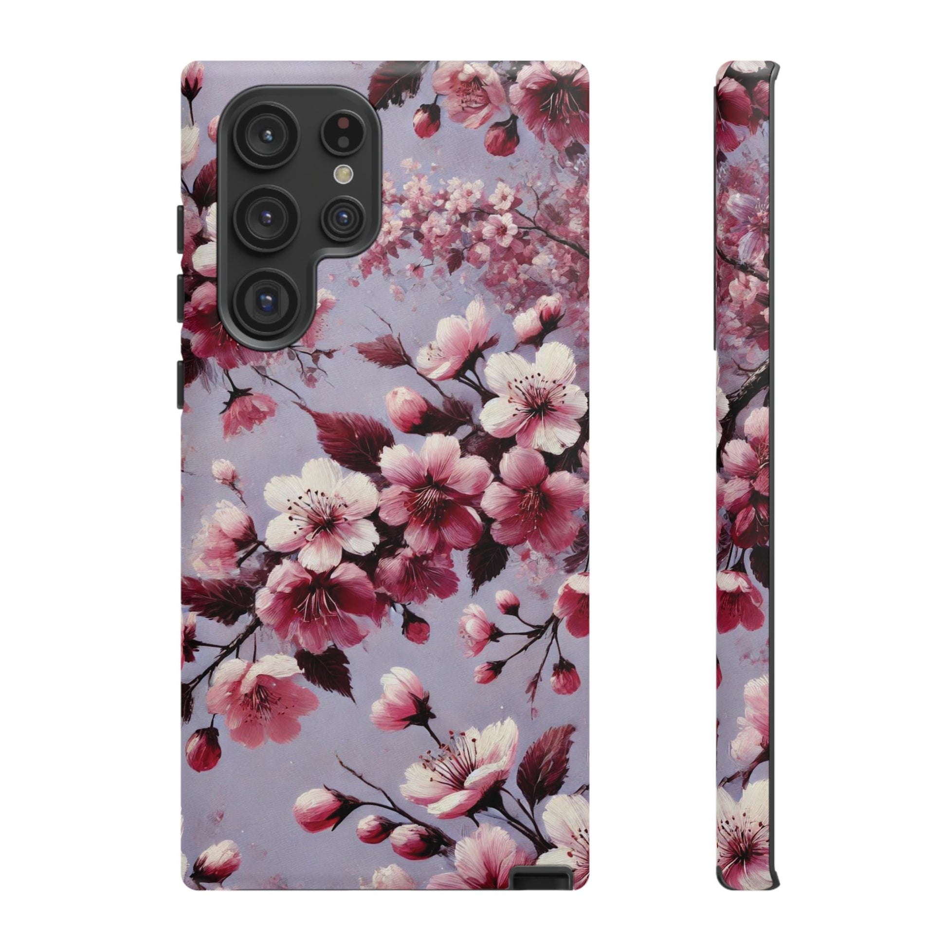 Lavender Floral Fall Phone Case for iPhone 16 pro15 14 13 12  21 23 Samsung, and Pixel | Stylish Protective Cover Gift for Her Perfect for Floral Lover