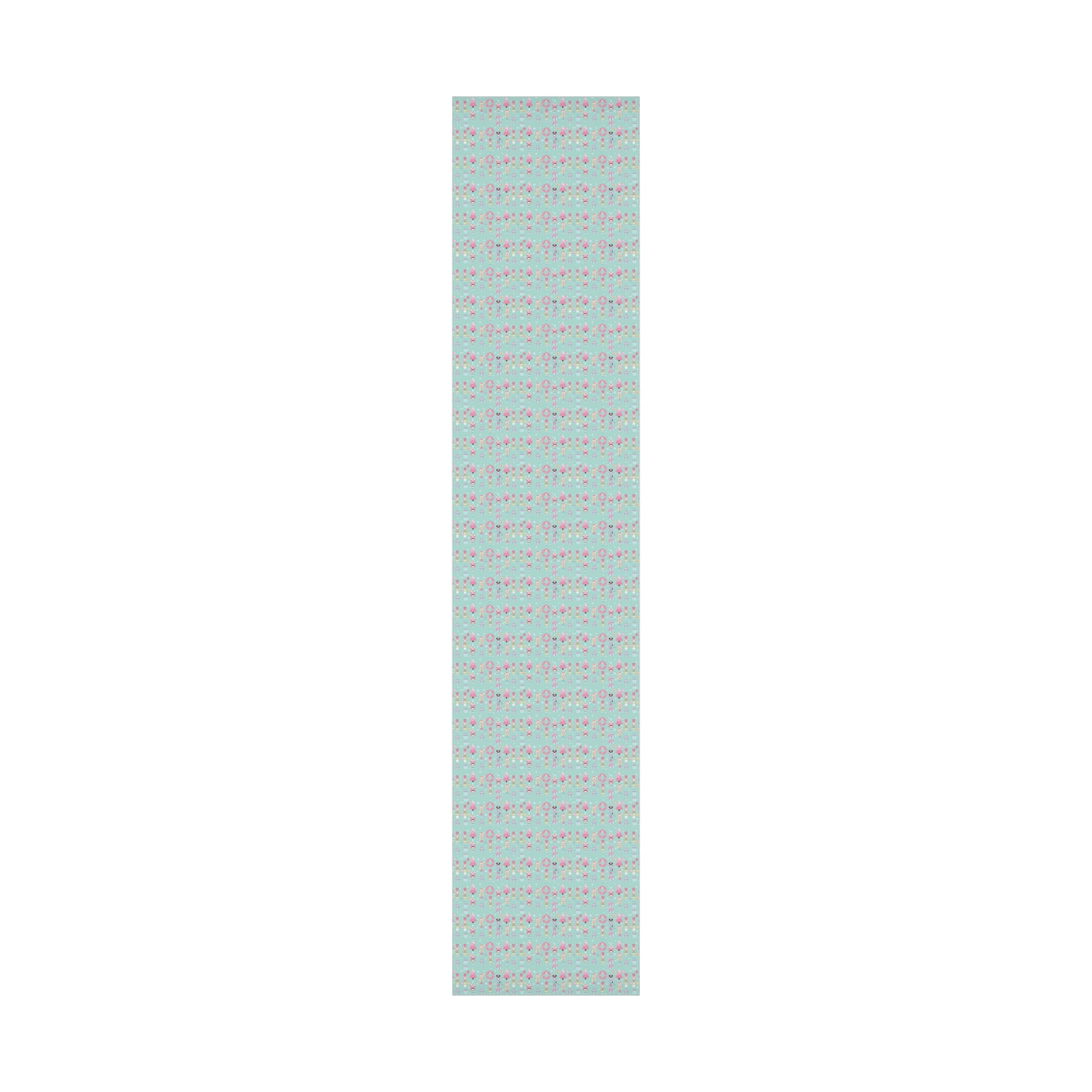 Pink and Pastel Green Christmas Nutcrackers Wrapping Paper | Vibrant Seasonal Blooms | Perfect for Thanksgiving, Birthdays, Special Occasions | Premium Quality Gifts Moms - MRSBYVALLE