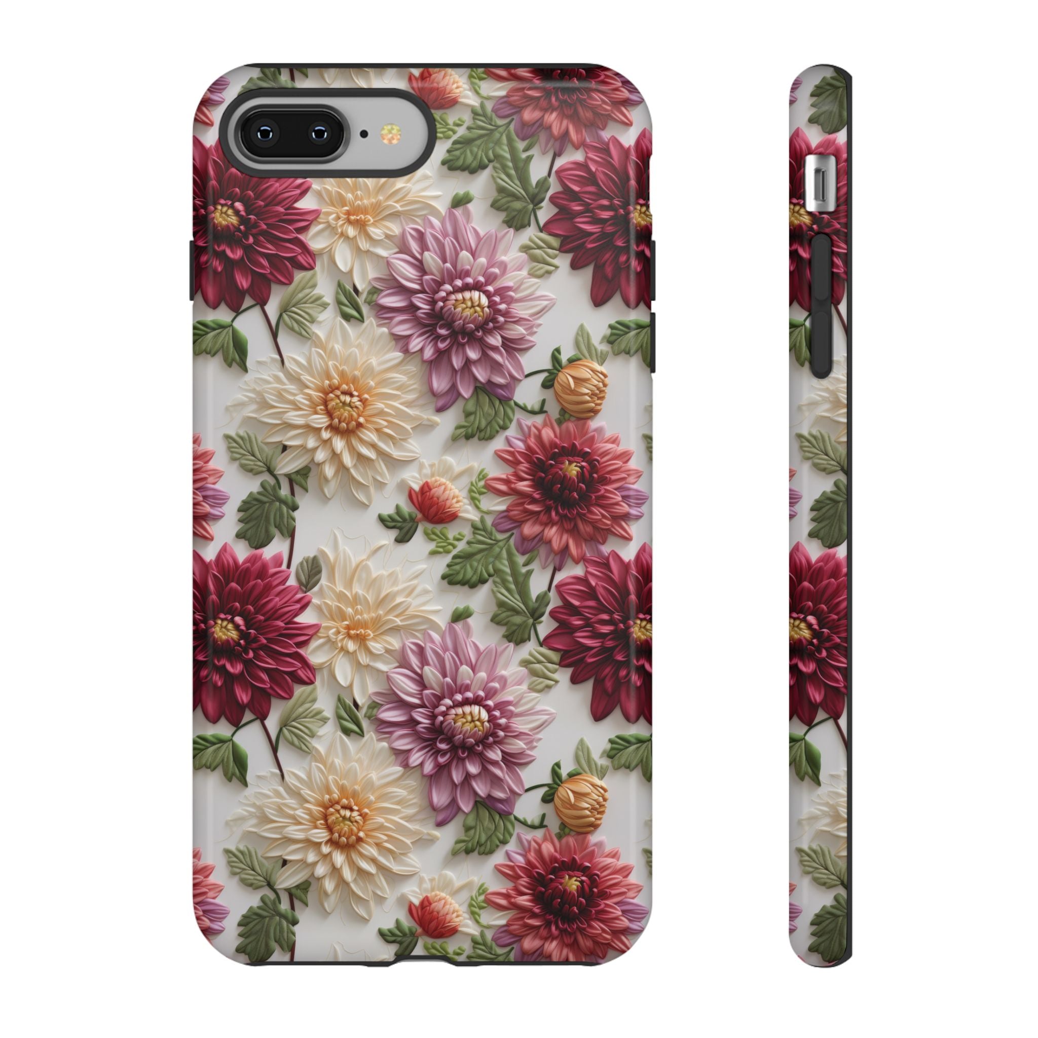 Floral Fall Phone Case for iPhone 16 pro15 14 13 12  21 23 Samsung, and Pixel | Stylish Protective Cover Gift for Her Perfect for Floral Lover - MRSBYVALLE