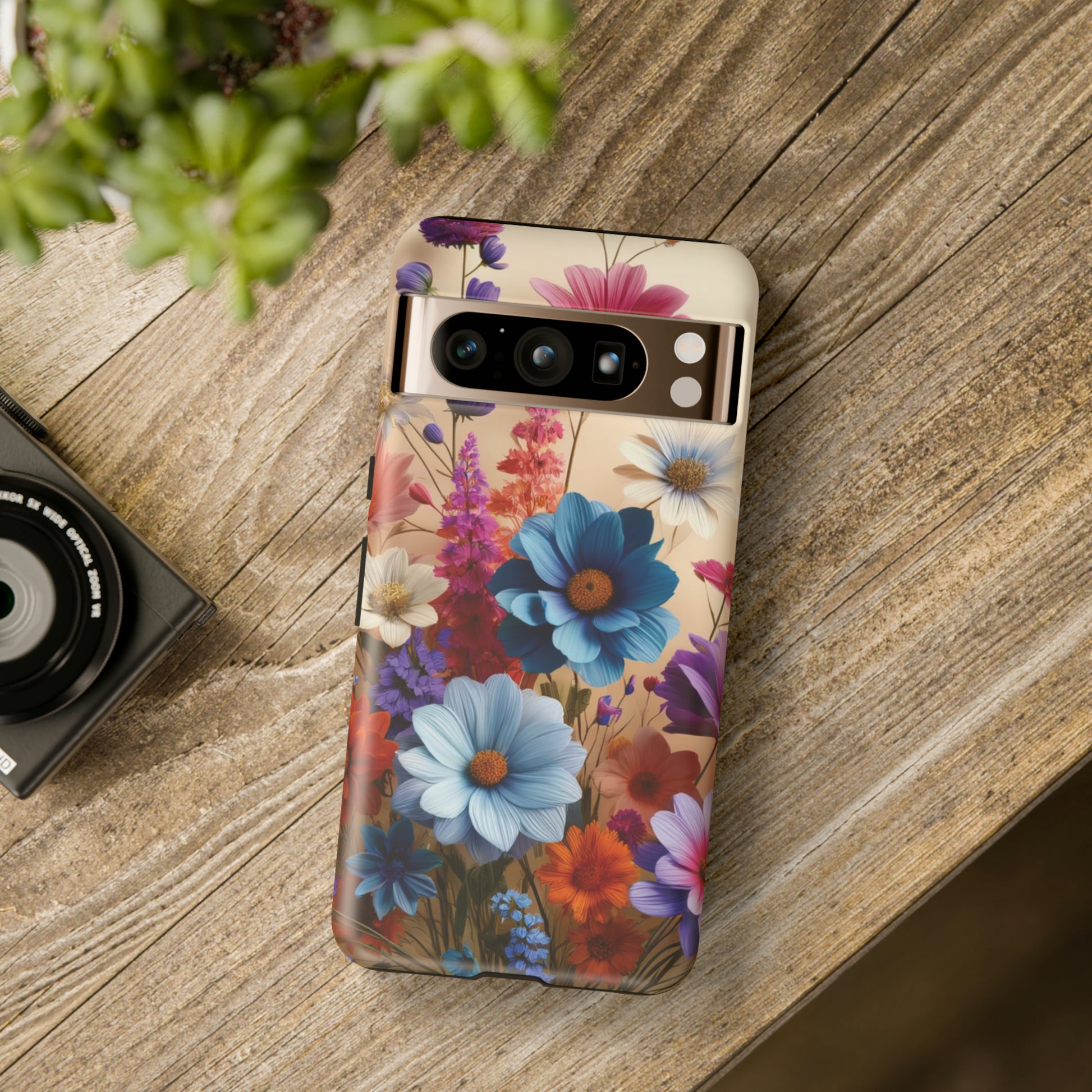 Best Phone Case Floral 3D Illusion Luxury Tough Case Floral Elegant Durable Stylish for Modern Devices iPhone 15, Samsung iPhone Samsung Accessory Gift for Her.