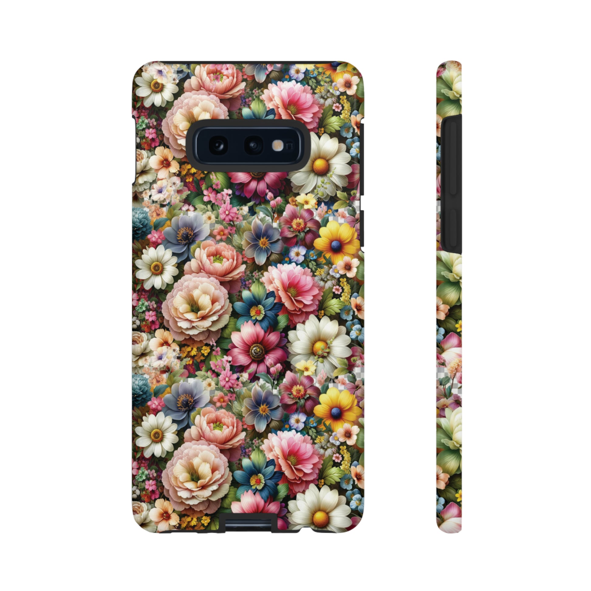 Floral Luxury Phone Tough Case Floral Elegant Durable Stylish for Modern Devices iPhone 15, Samsung iPhone Samsung Accessory Gift for Her.