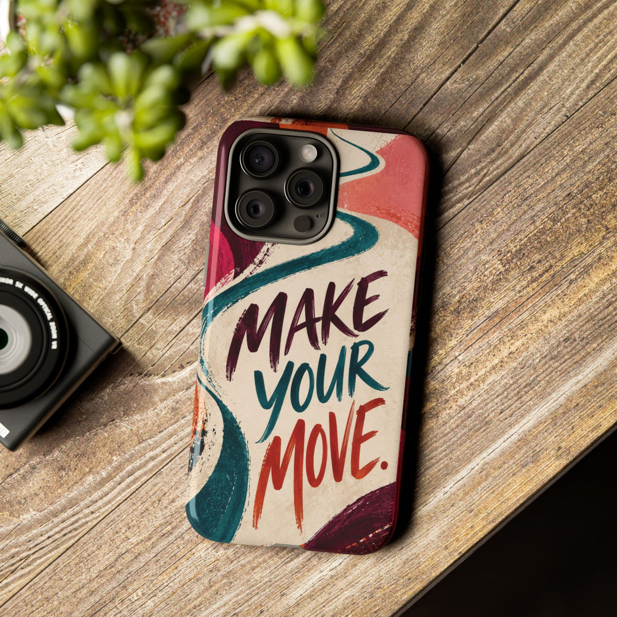 Make Your Move Phone Case — Motivational Protective iPhone Cover