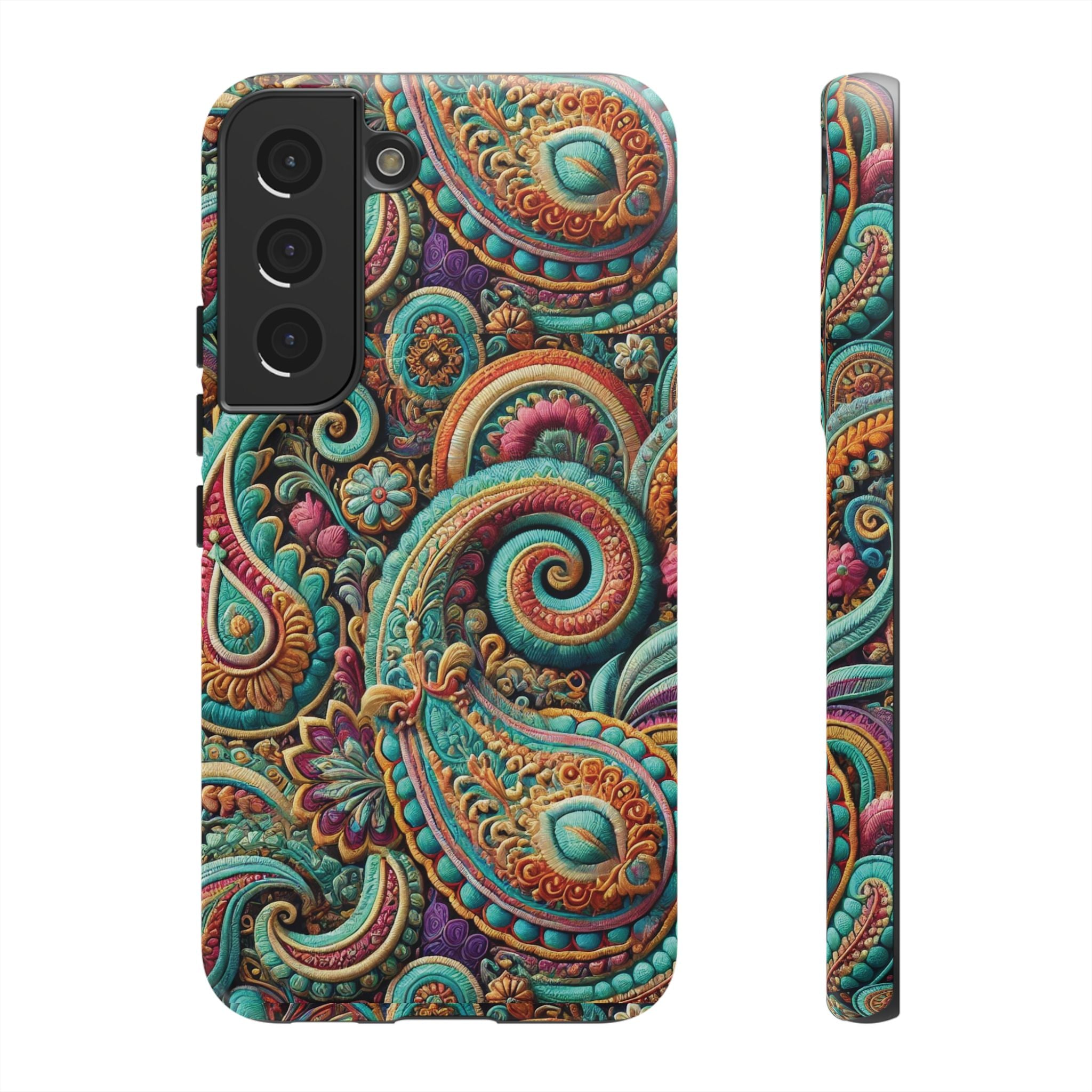 Best Paisley Phone Case Tough, Faithful Phone Cases & Religious iPhone Accessories: Protect Your Device & Show Perfect Gift for Her