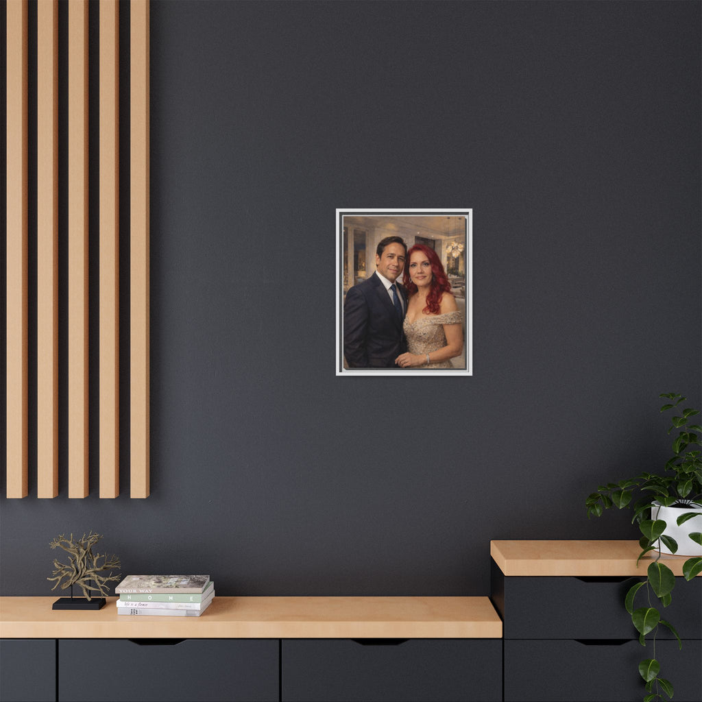 Custom Oil Painting Illusion Canvas – Luxury Portrait Art